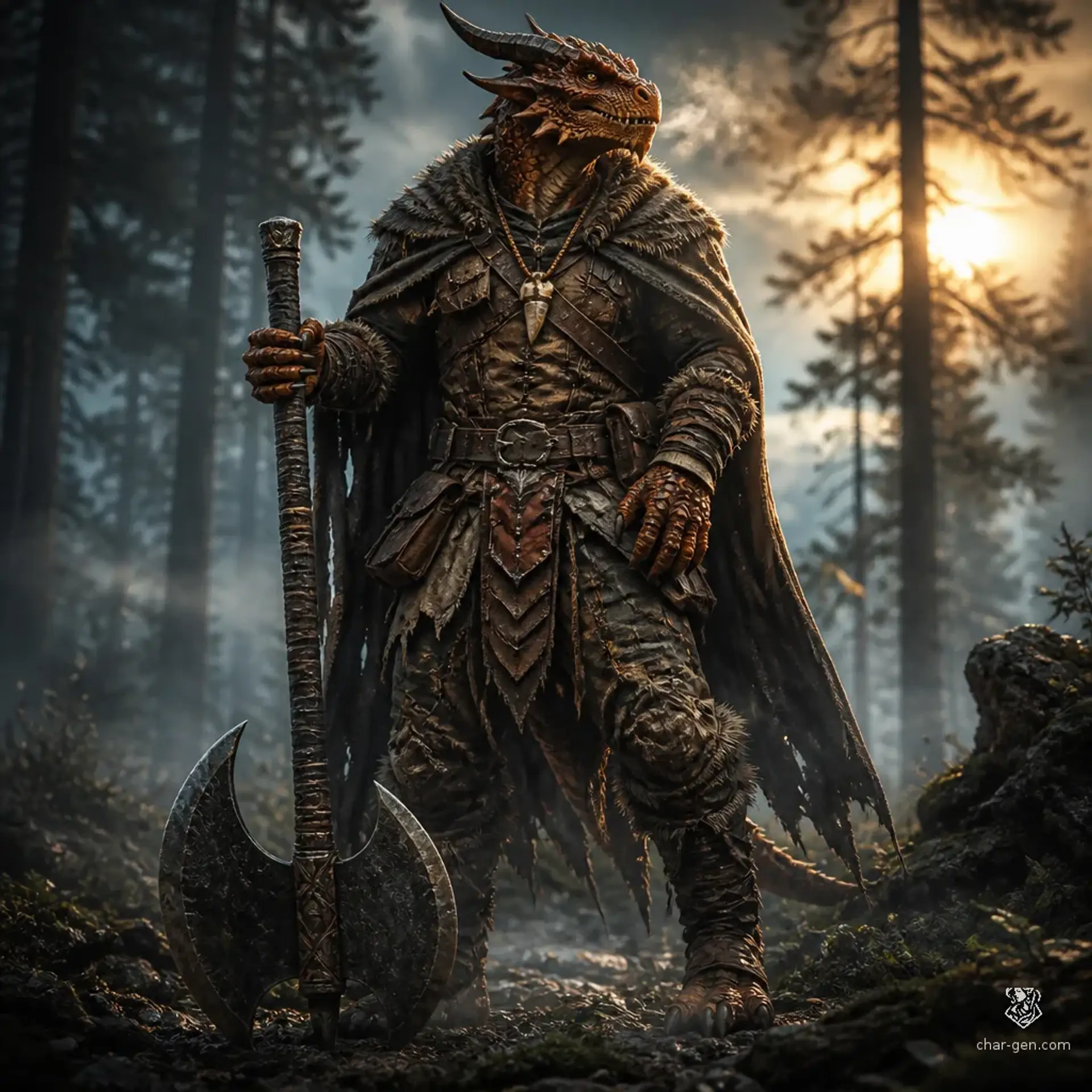 Aruvadan Hoshigawa - AI-generated fantasy Character
