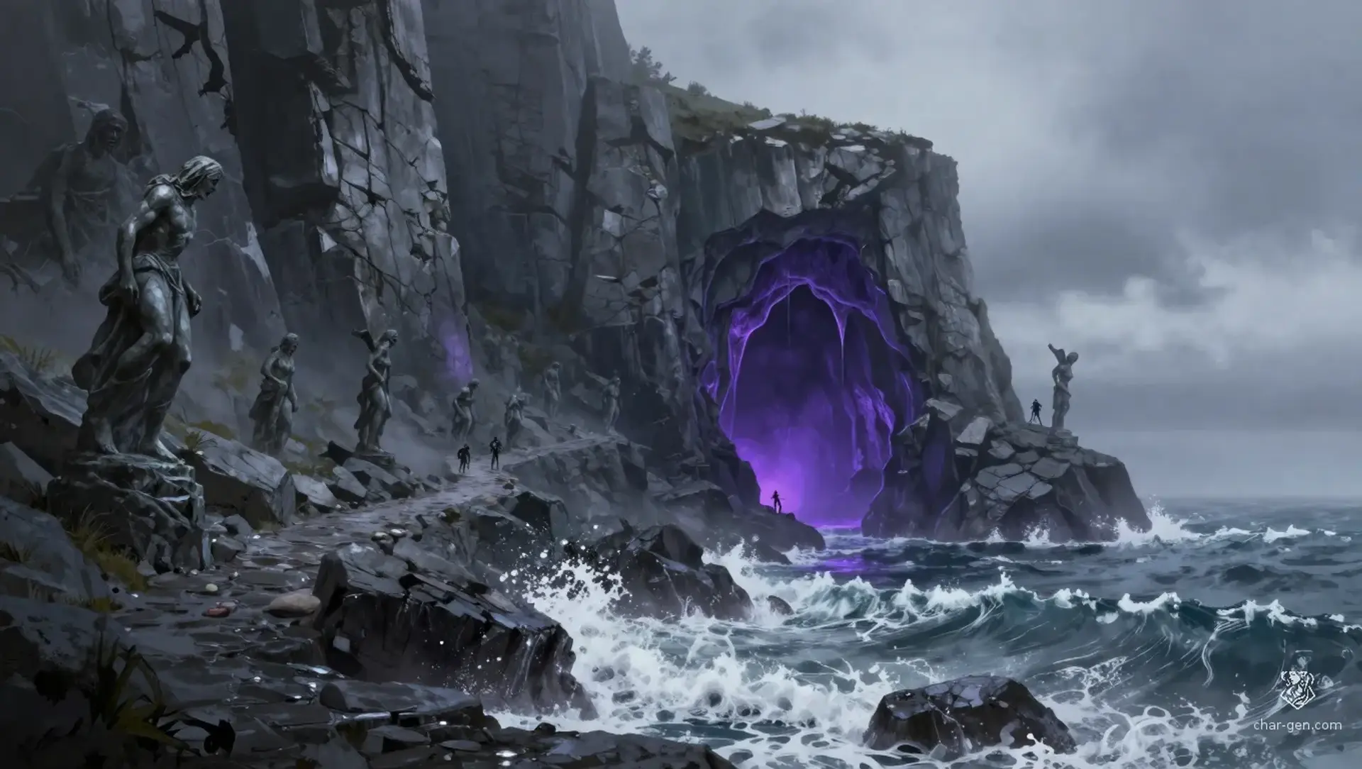 The Cursed Gaze of Mar-Xul - AI-generated fantasy Quest