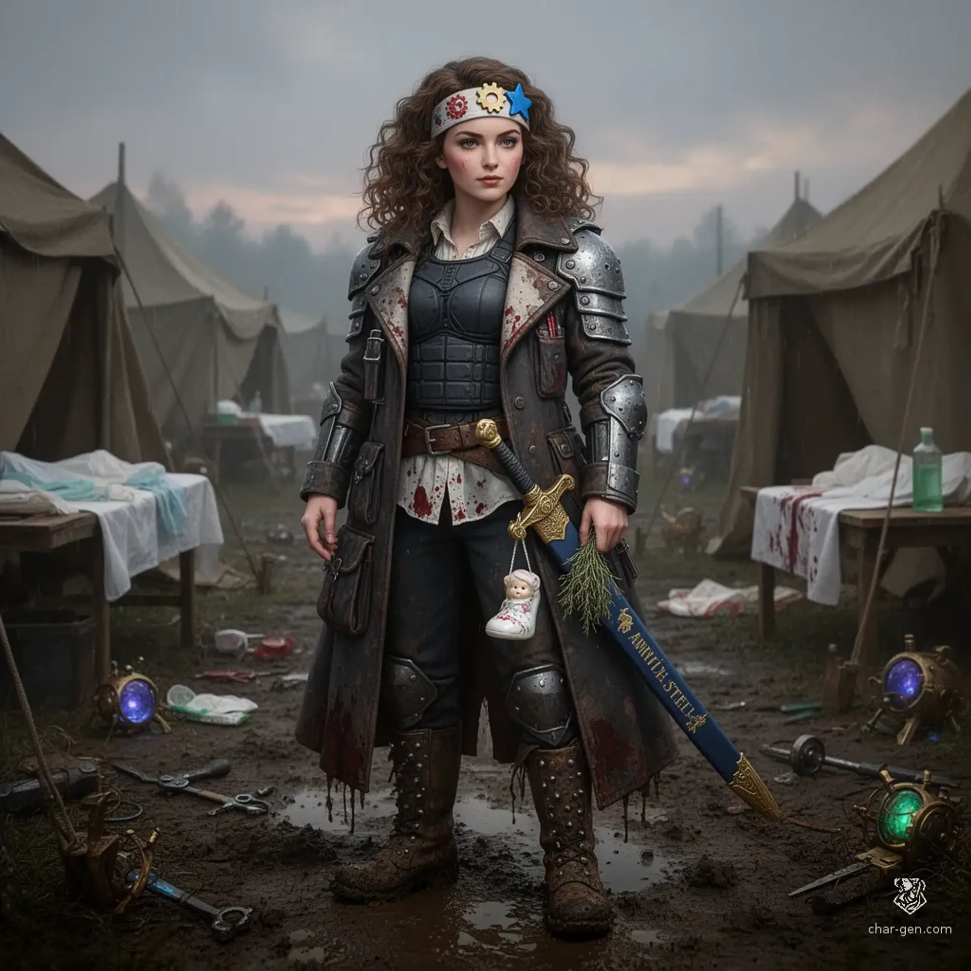 Annabelle 'Annie' Steel - AI-generated fantasy NPC