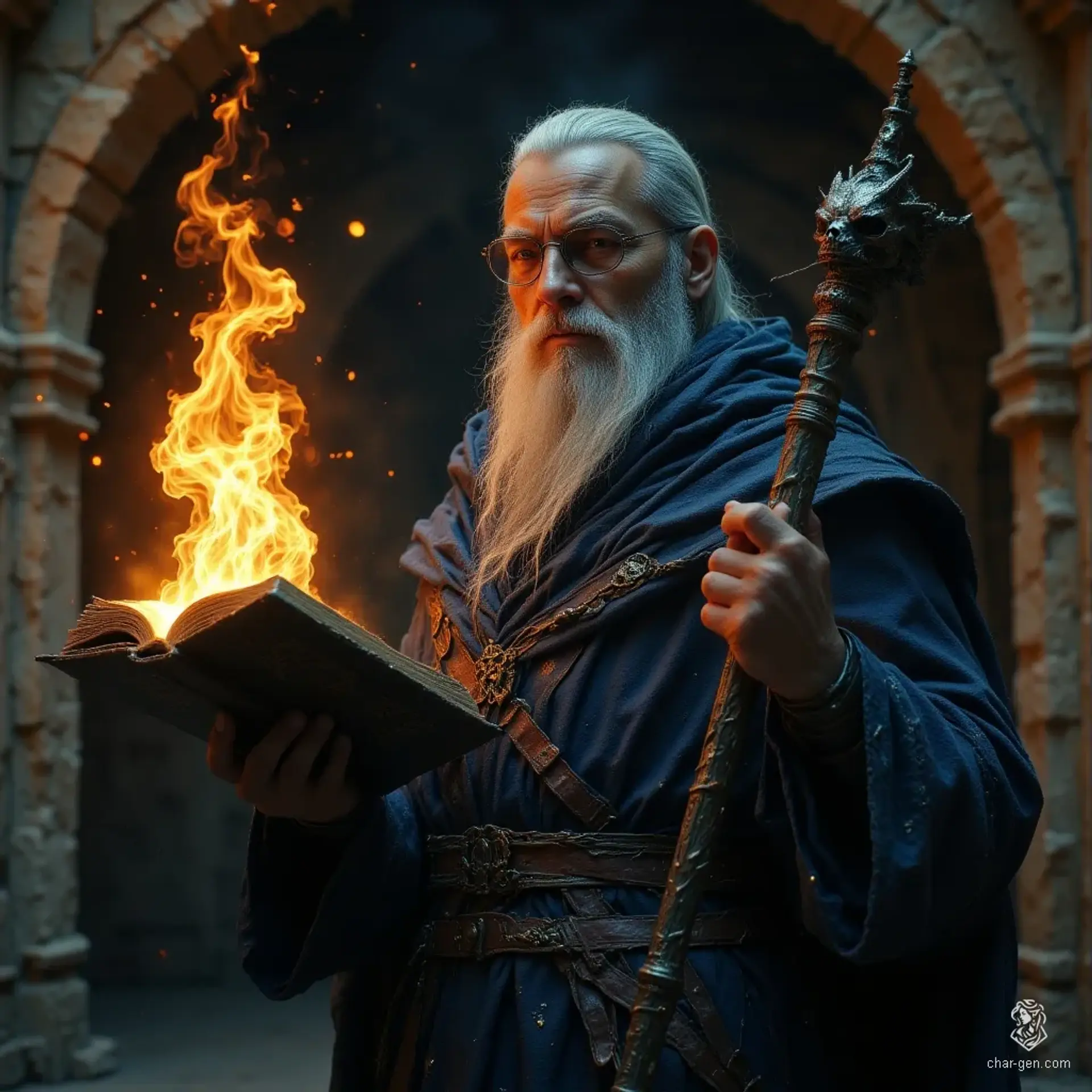 Tharivor Sylthraen - AI-generated fantasy NPC