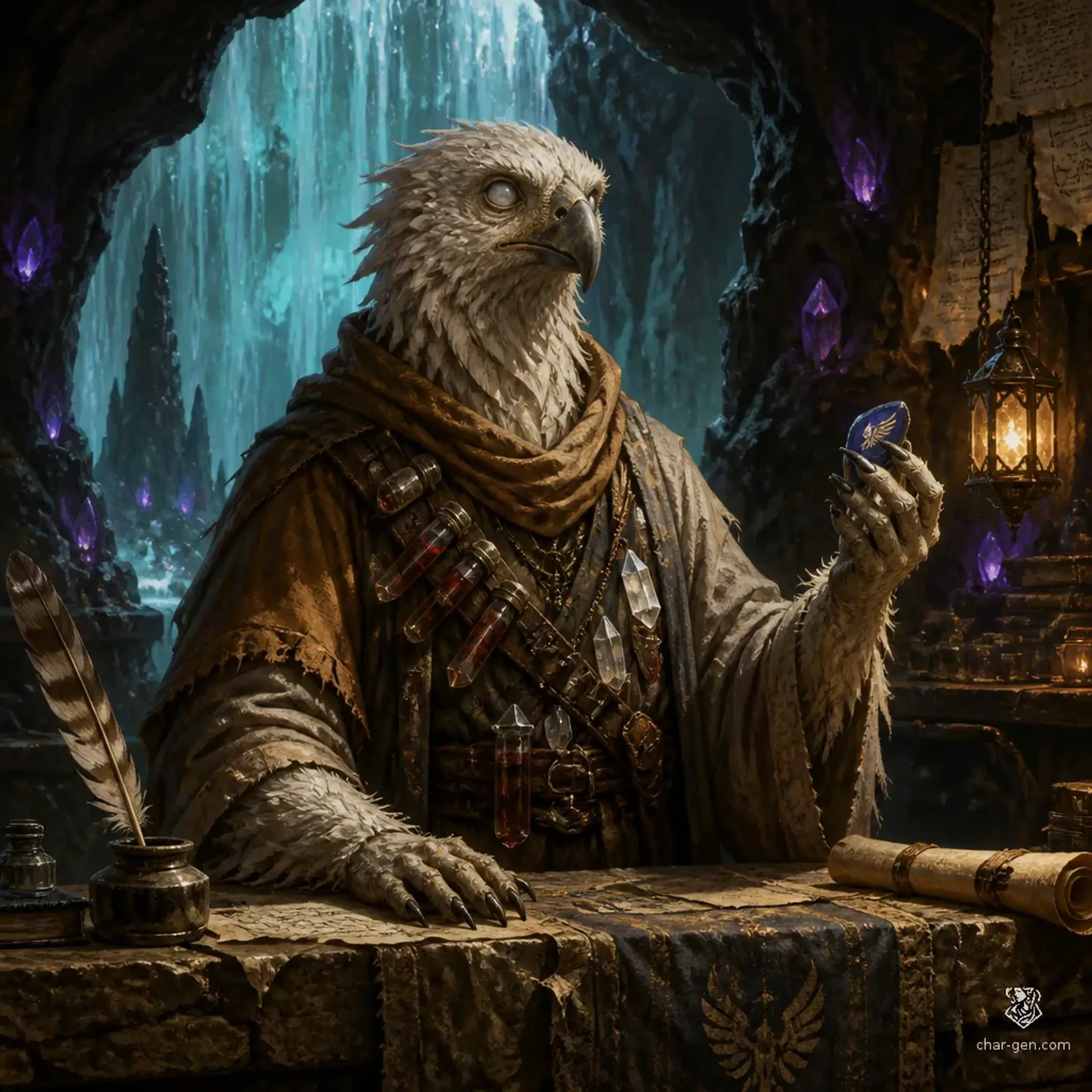 The Drowned Eye - AI-generated fantasy Shop