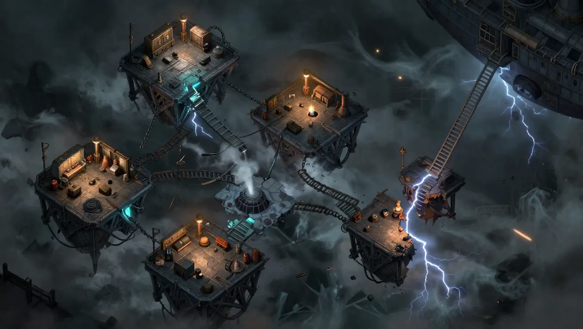 Aerial Extraction - AI-generated fantasy Encounter