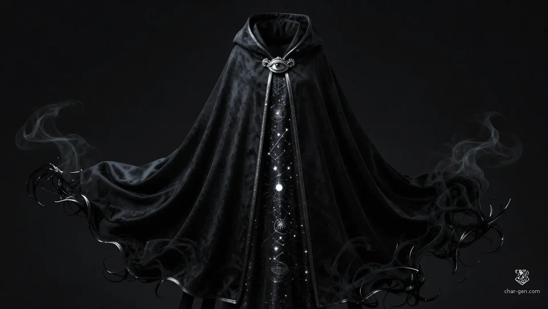 Nyxos, the Weaving Gloom - AI-generated fantasy Magic Item
