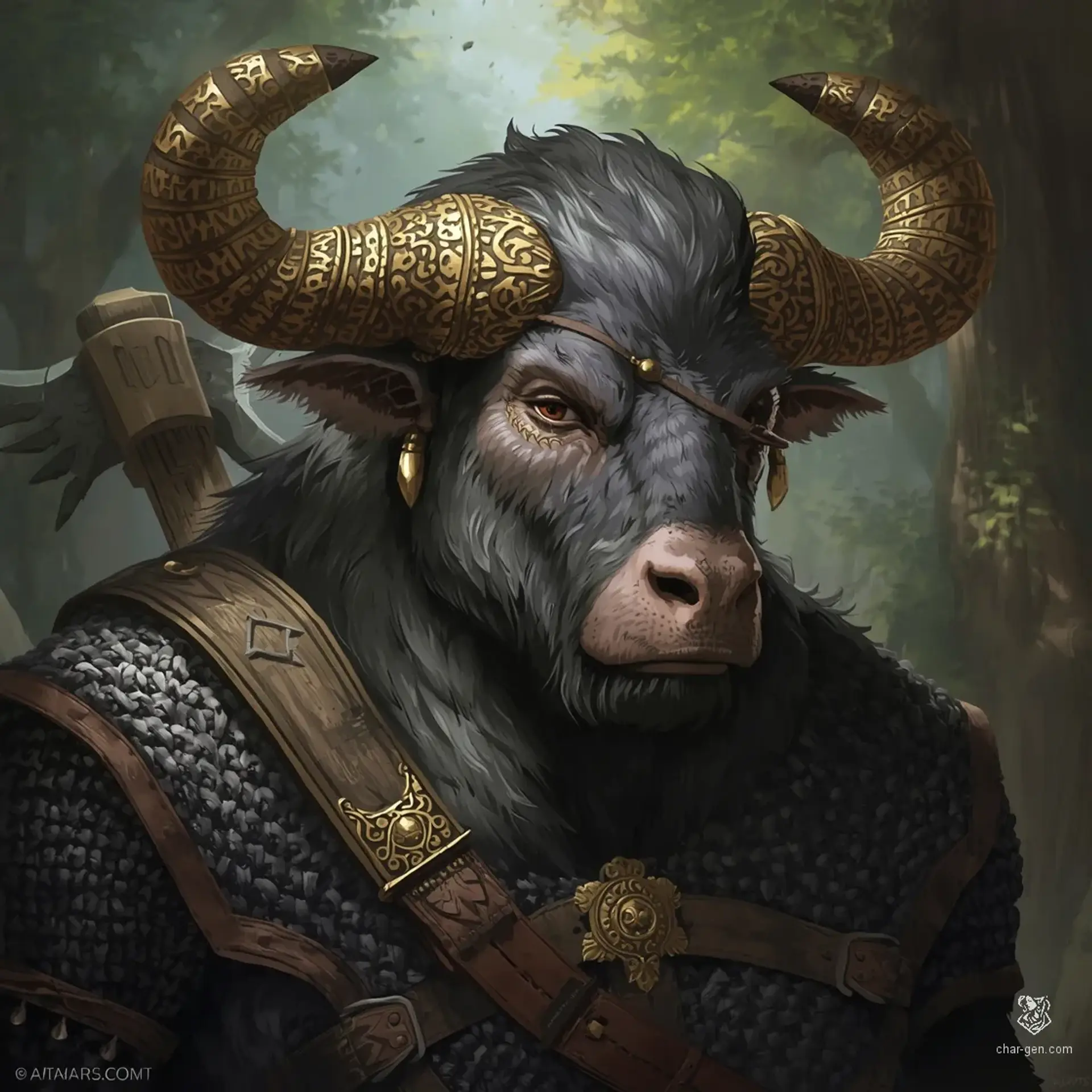 Kothos Vael-Turu - AI-generated fantasy NPC