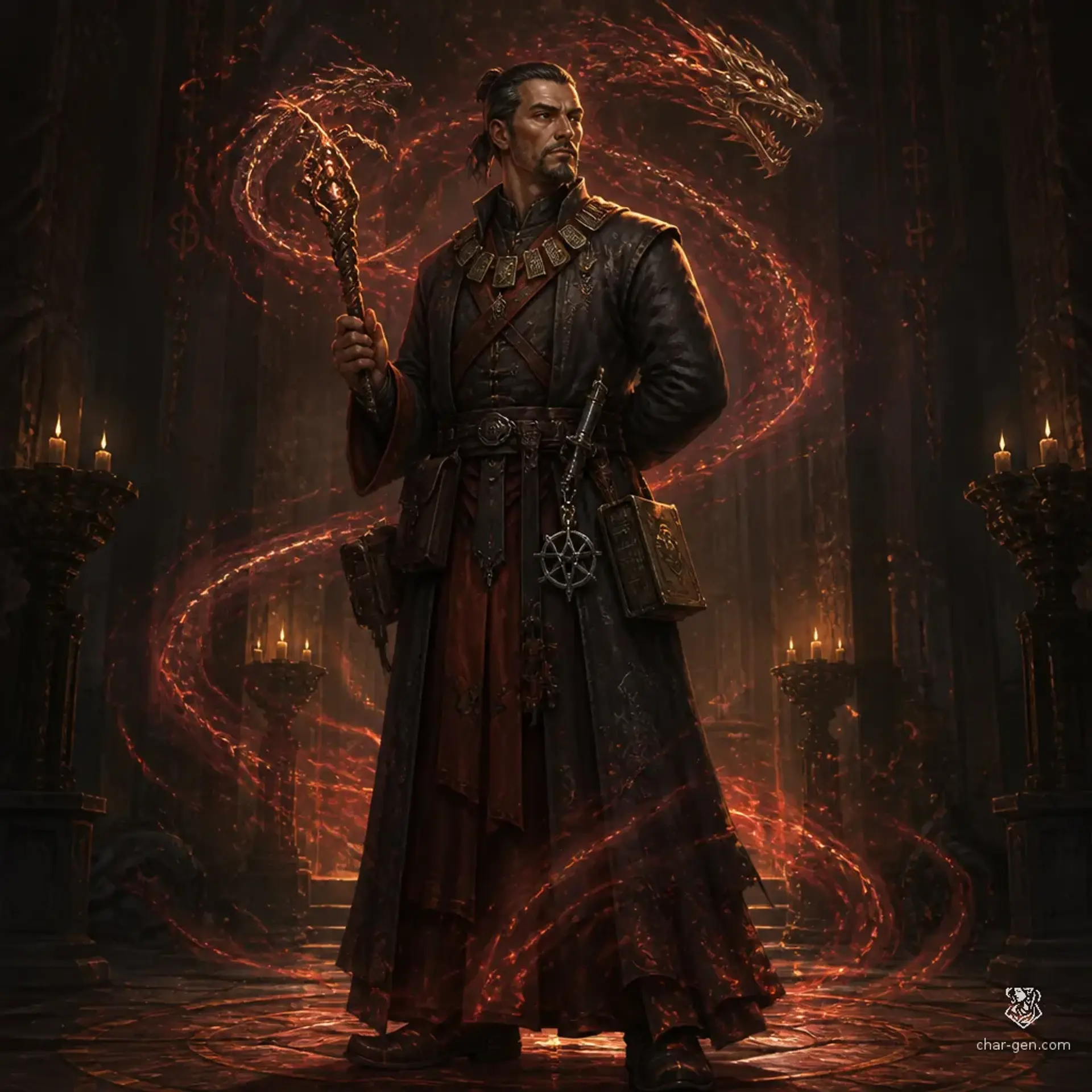 Kertuk Arslan - AI-generated fantasy Character