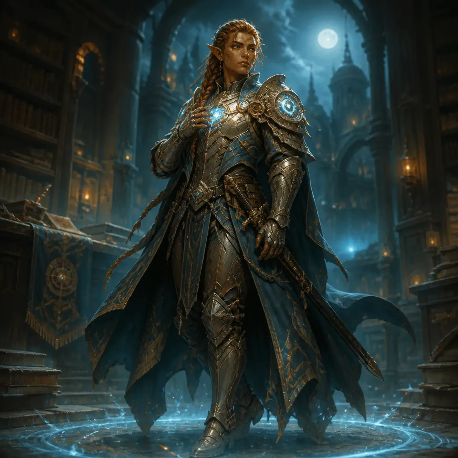 Aruulan Vey - AI-generated fantasy Character