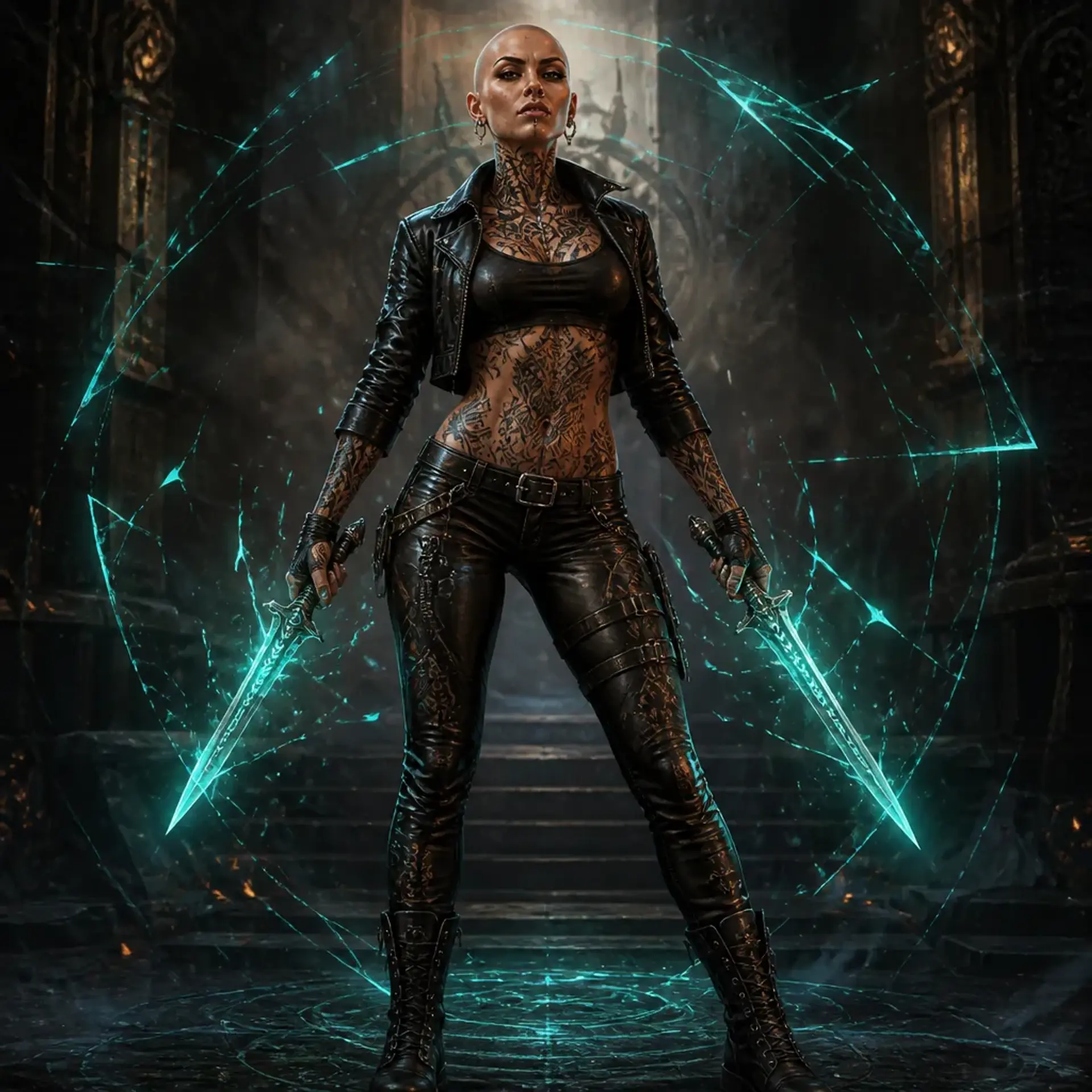 Vera Kestrel - AI-generated fantasy Character