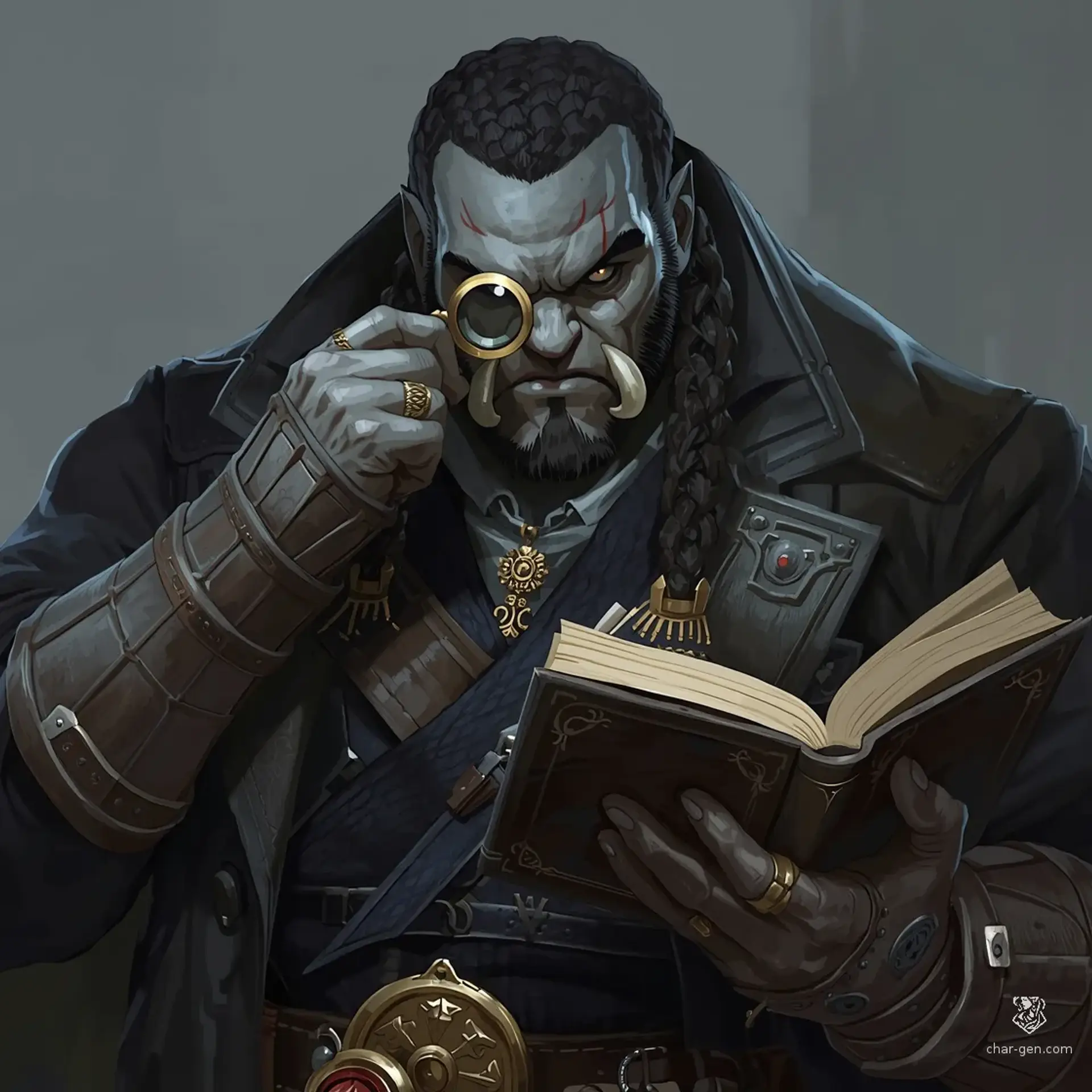 Brakka Rhorlak - AI-generated fantasy NPC