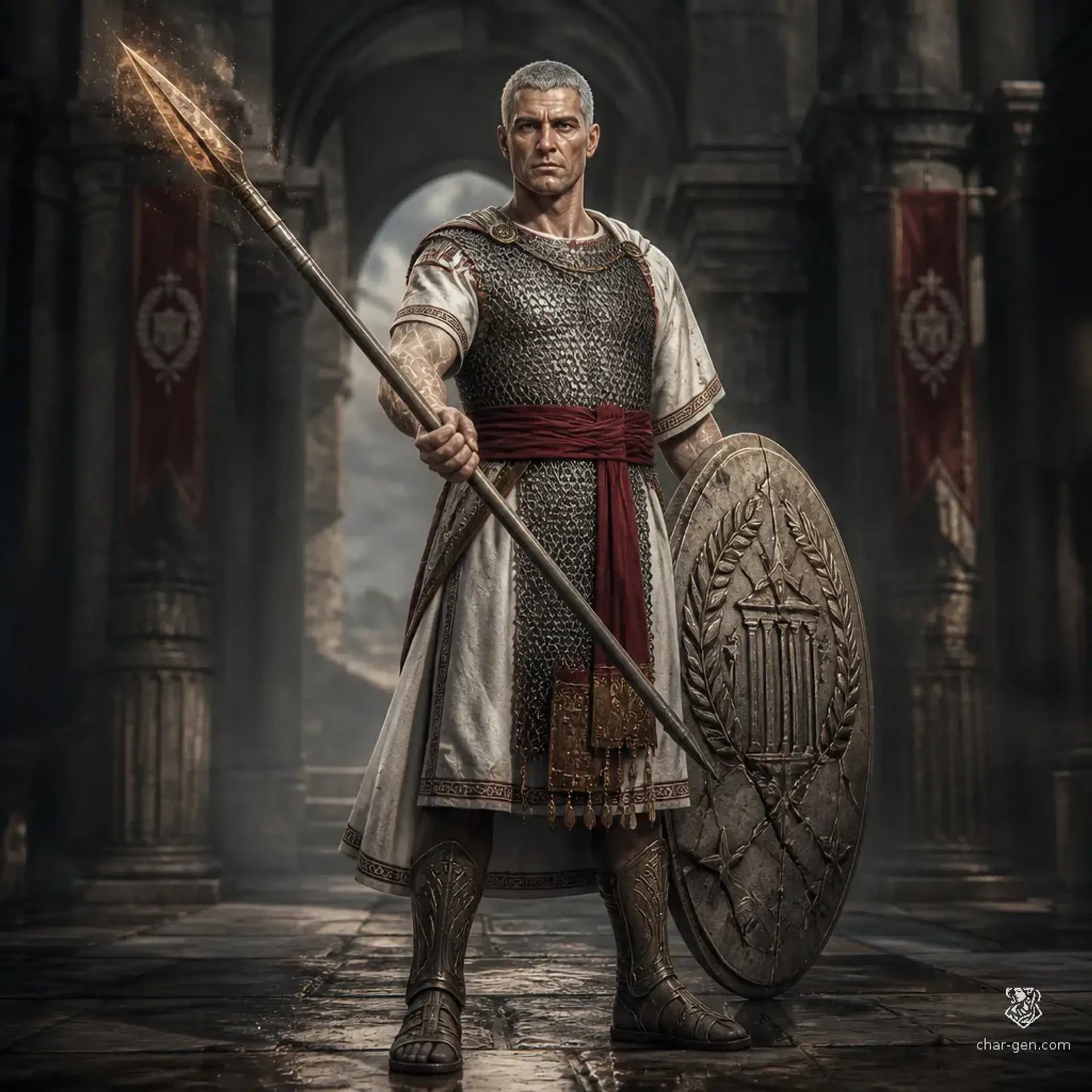 Sheshan Vardis - AI-generated fantasy Character