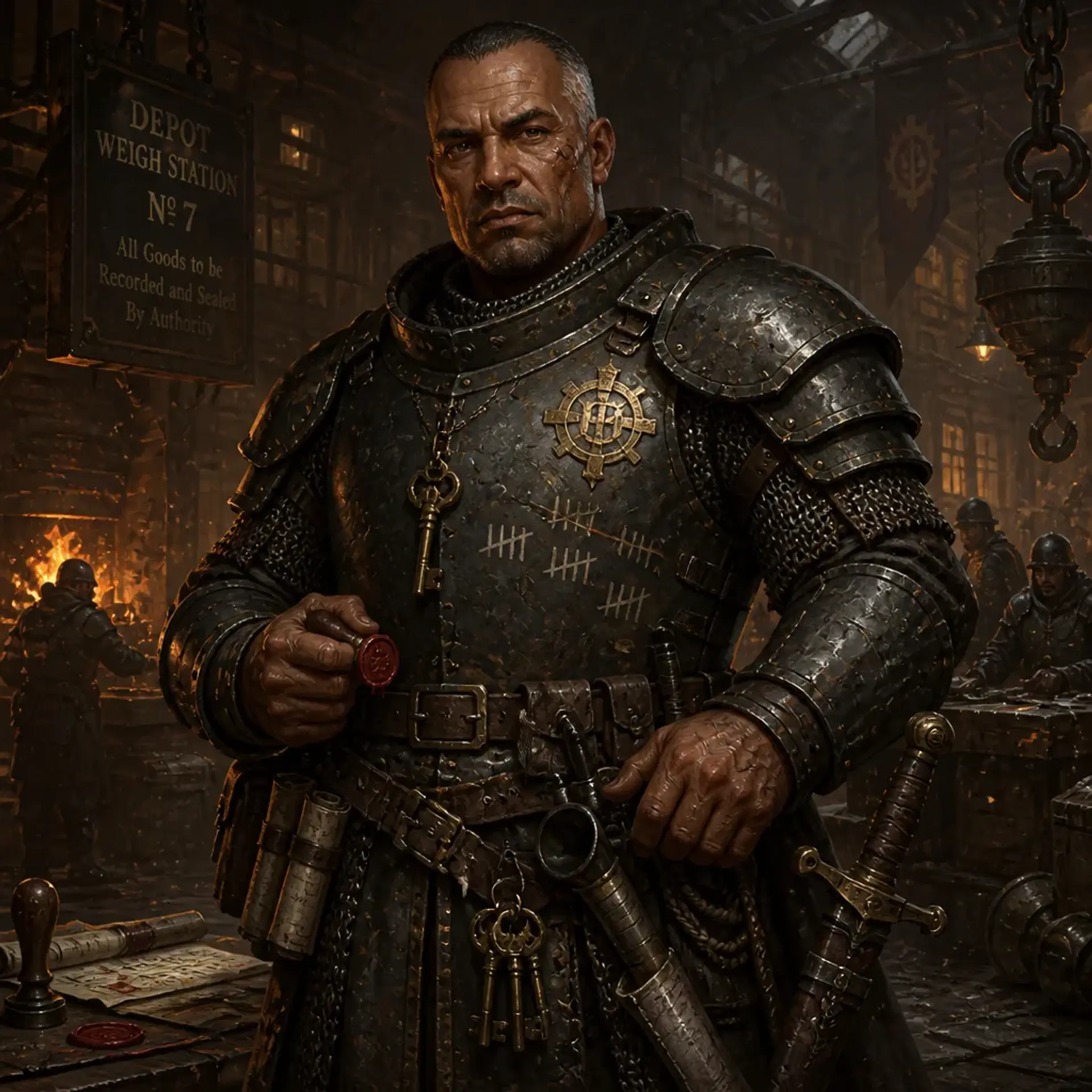 Depot Marshal Julian Iron-Gate