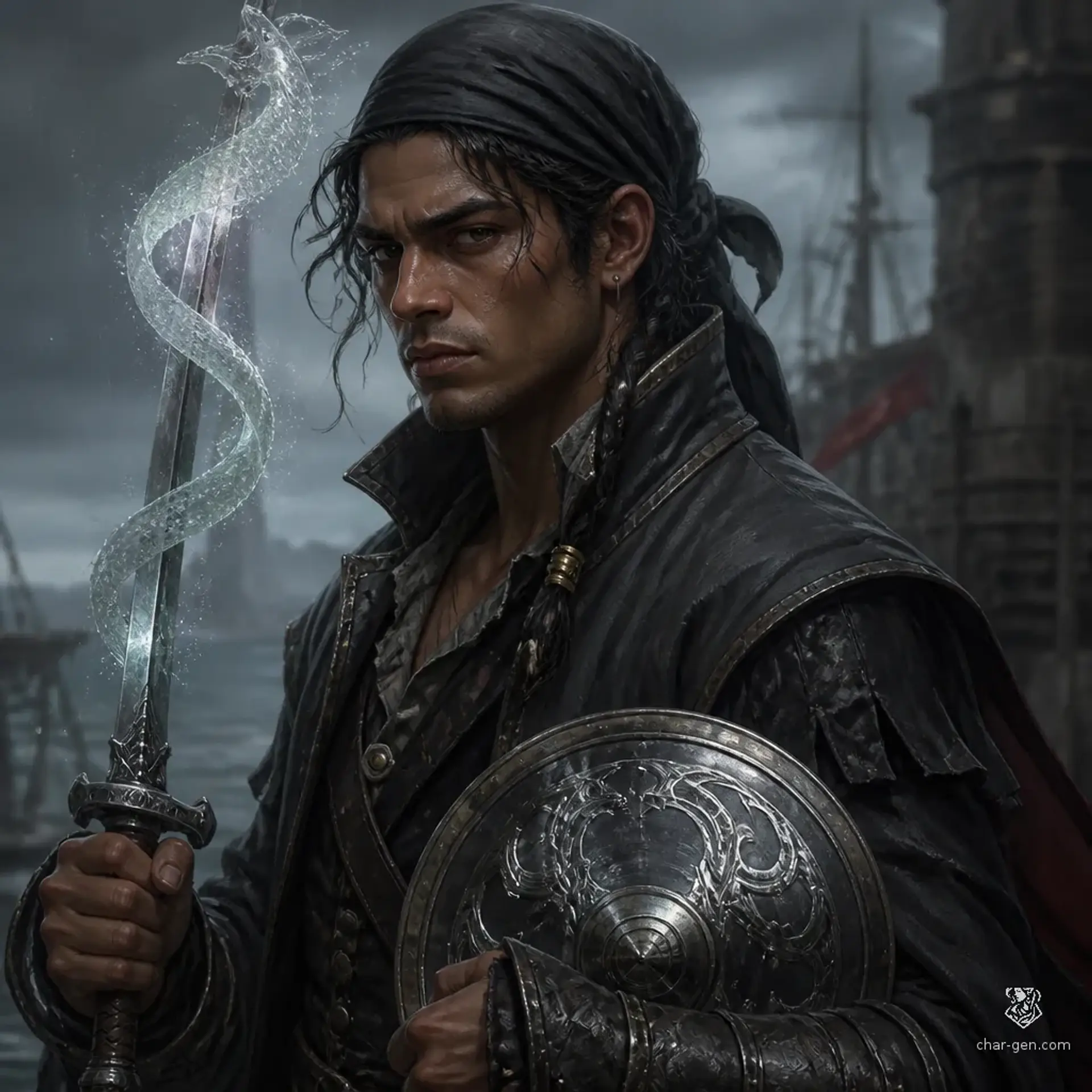 Badger Kane - AI-generated fantasy NPC
