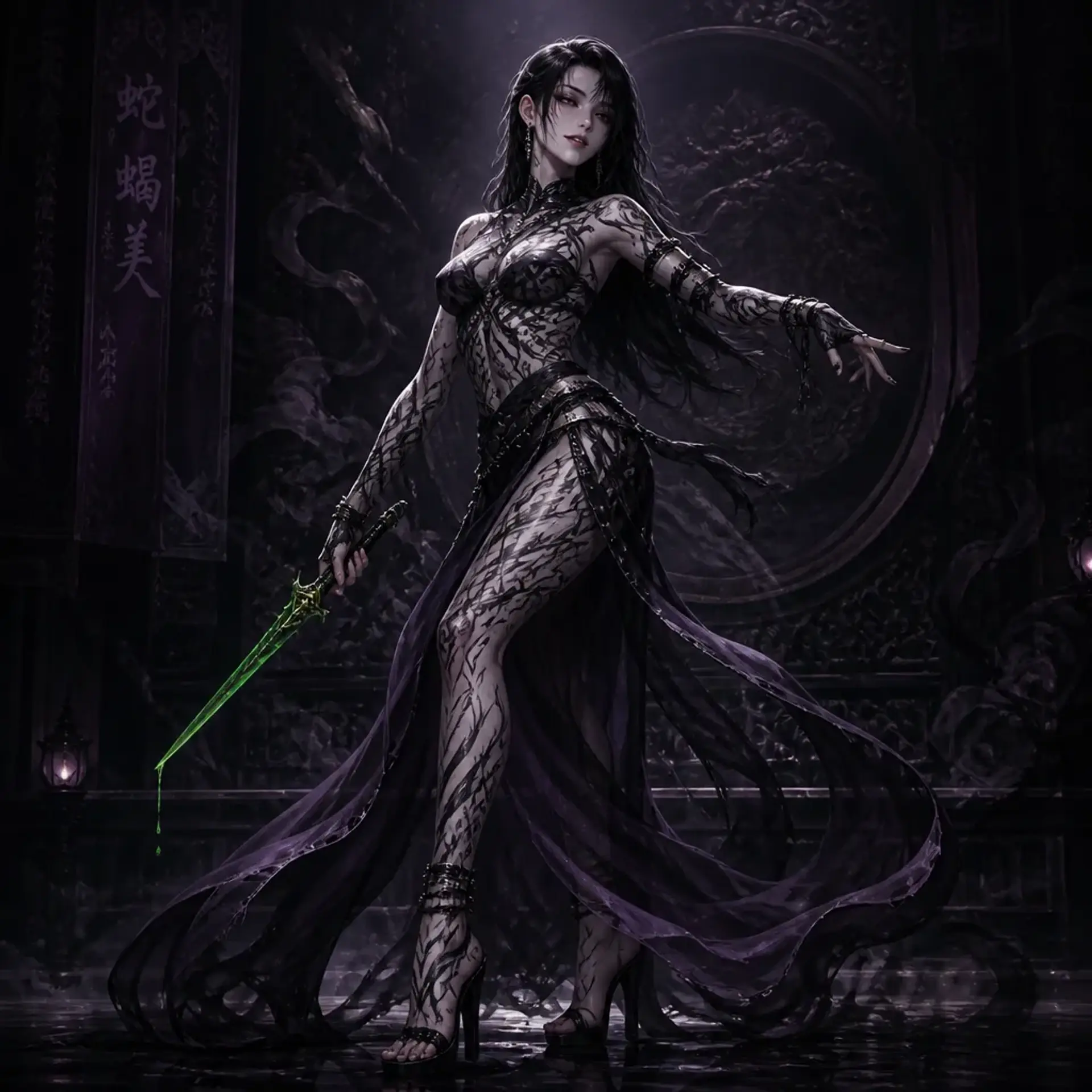 Lyra Vane - AI-generated fantasy Character