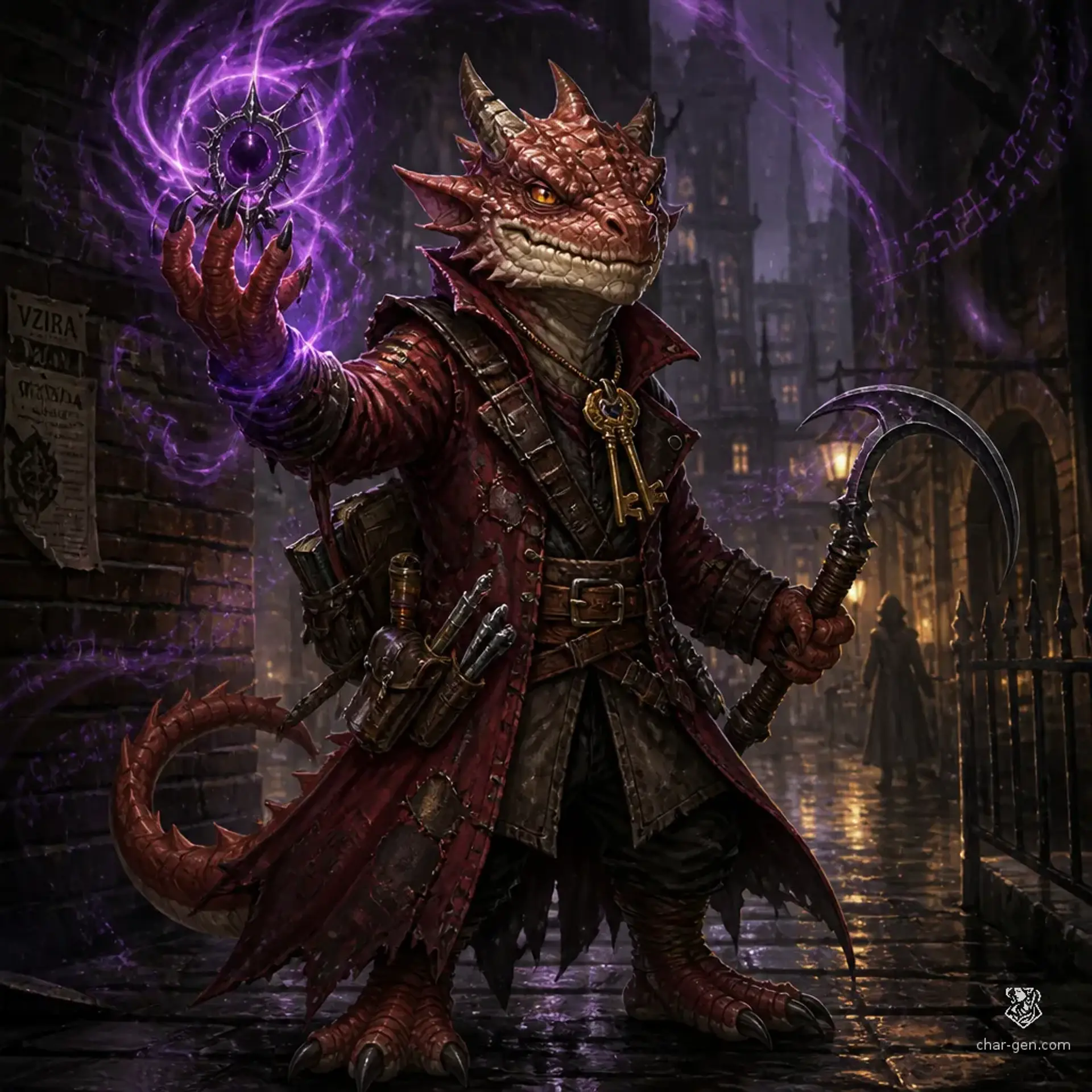 Kettik - AI-generated fantasy Character