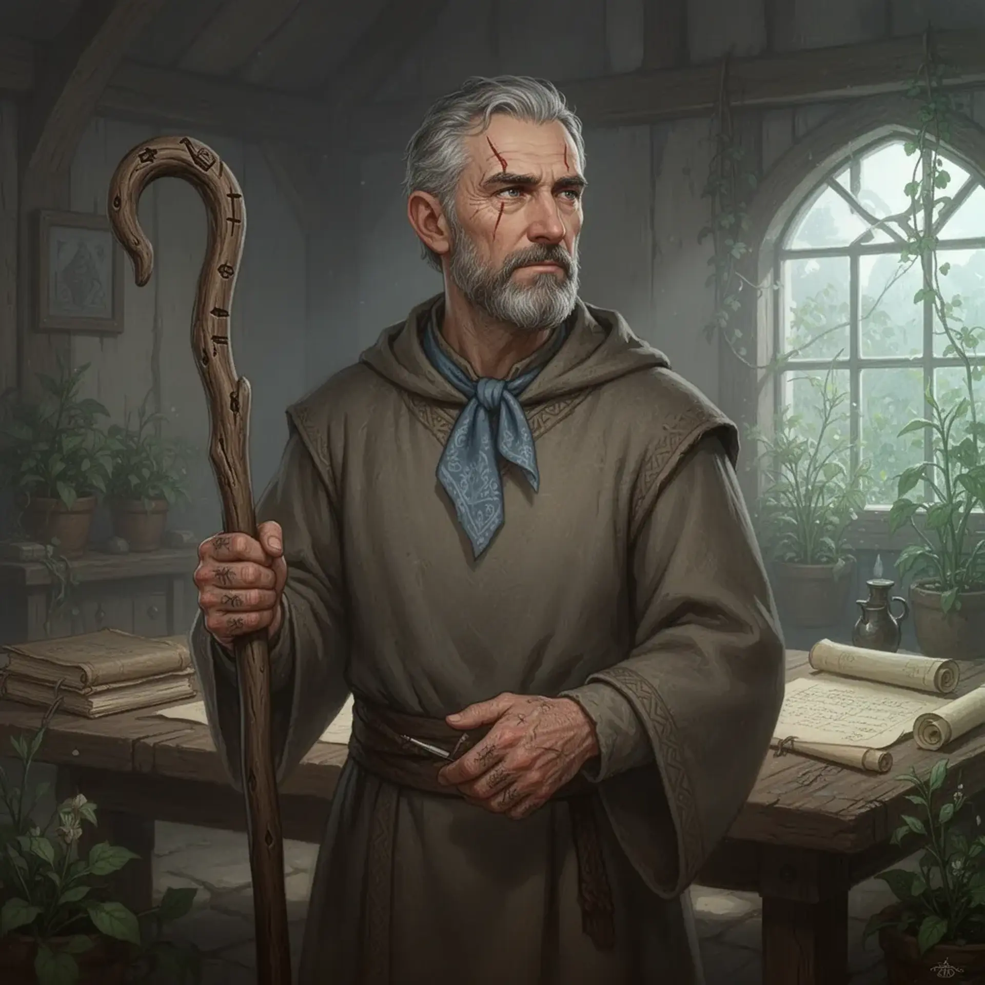 Faulin Gawa - AI-generated fantasy NPC