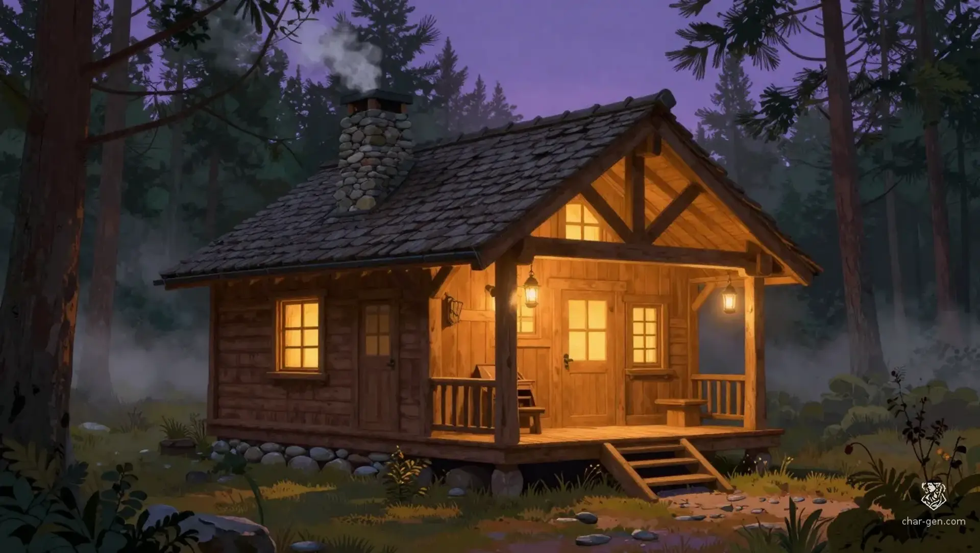 Everrett Aurellis' Cabin of Rest and Rejuvenation