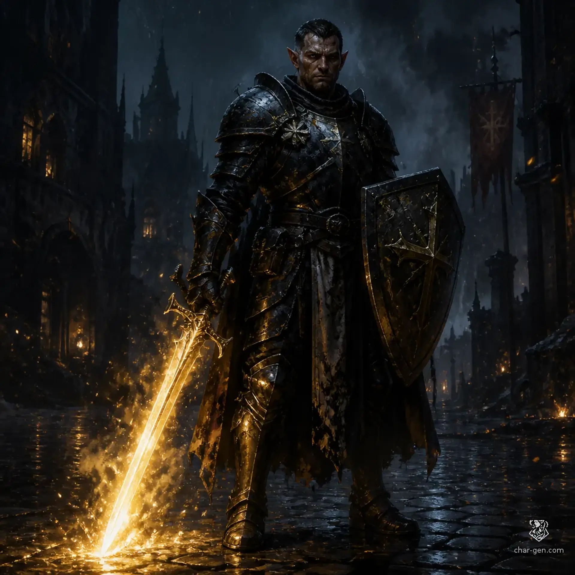 Alaric Thorne - AI-generated fantasy Character