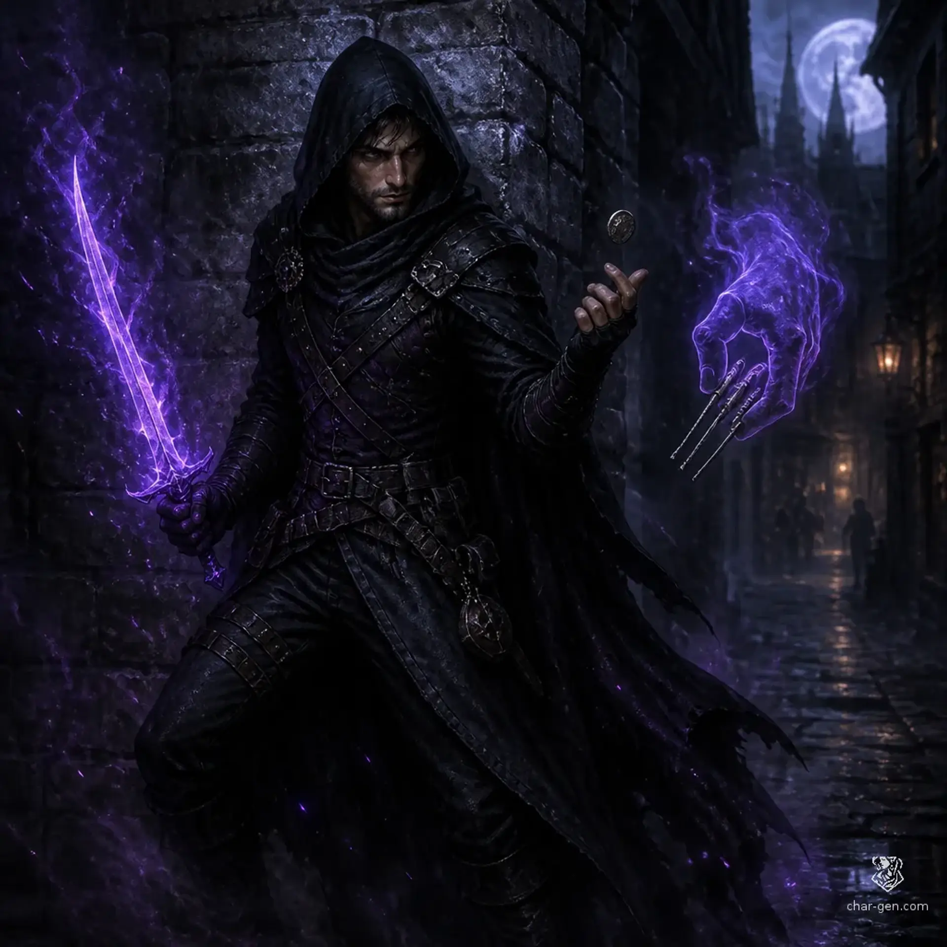 Kalmar - AI-generated fantasy Character