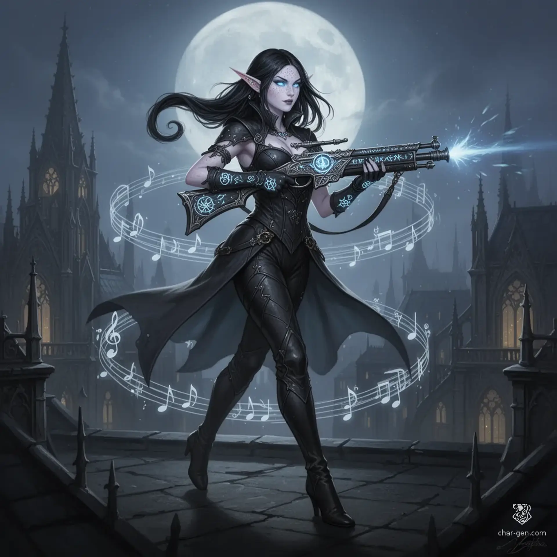 Seris Valenai - AI-generated fantasy NPC