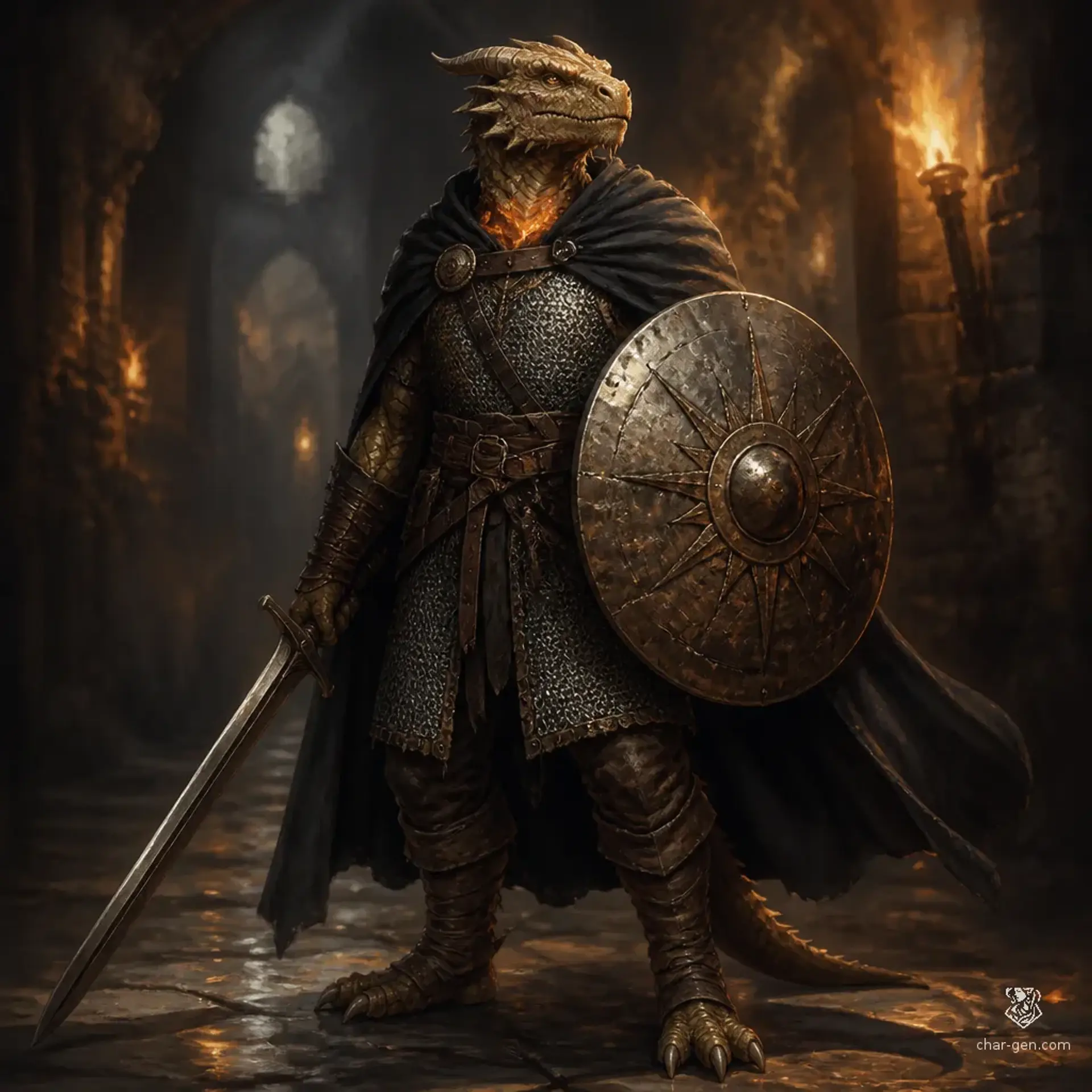 Vark - AI-generated fantasy Character