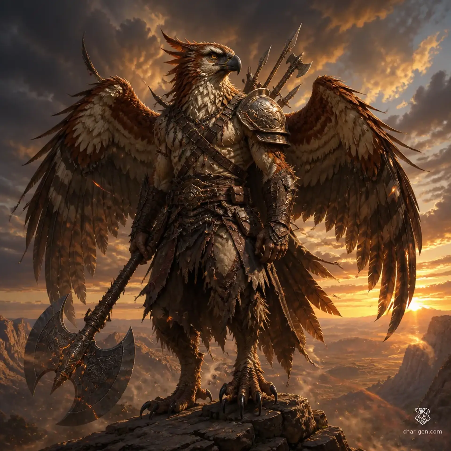 althrow - AI-generated fantasy Character