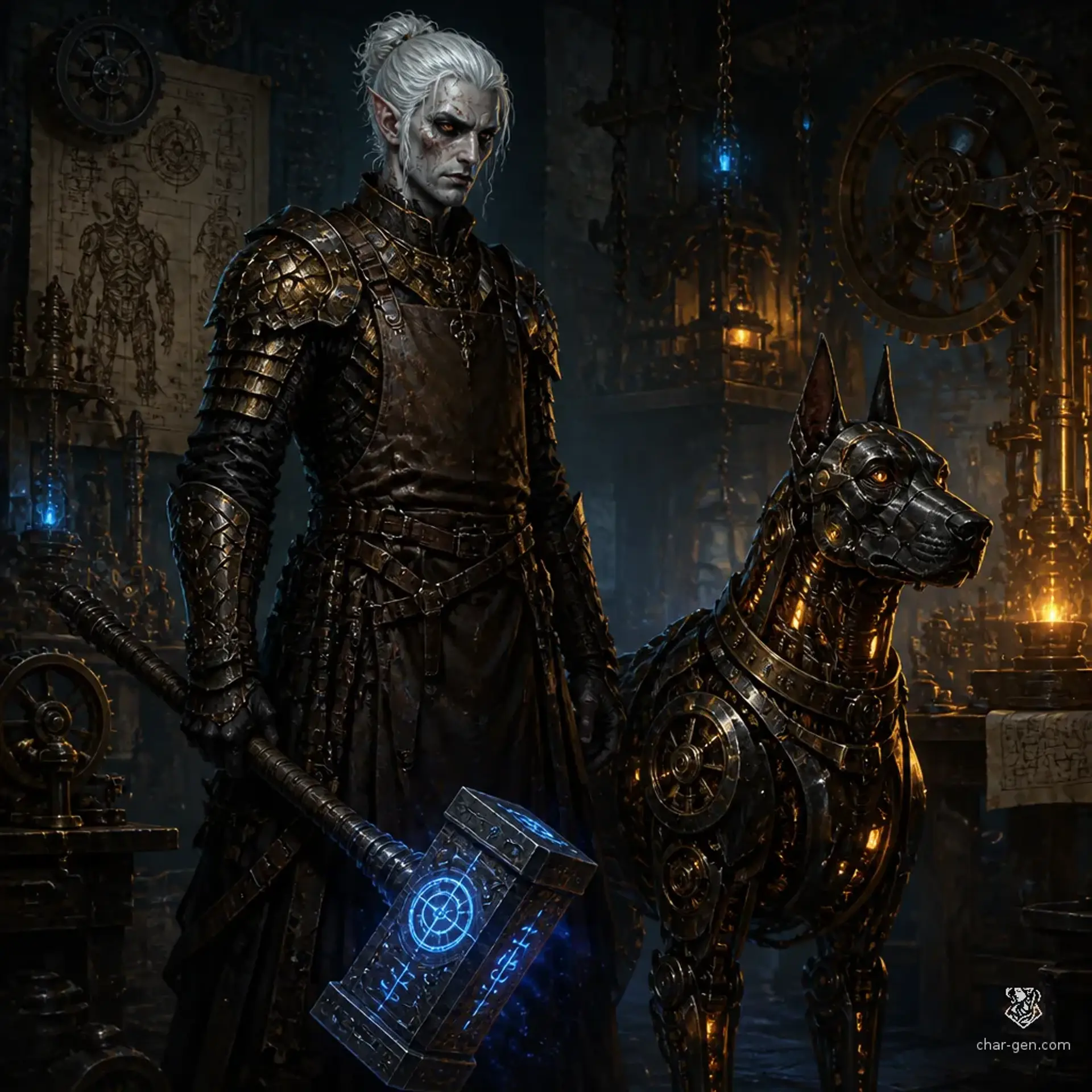 Valerius Thorne - AI-generated fantasy Character