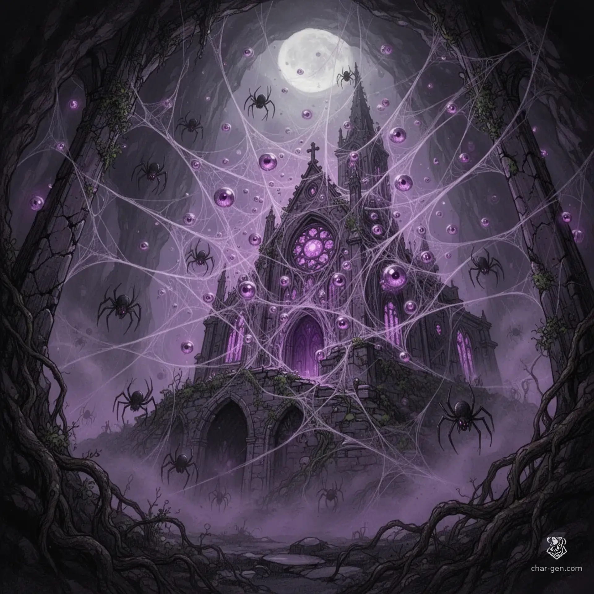 The Laughing Web Beneath the Hill