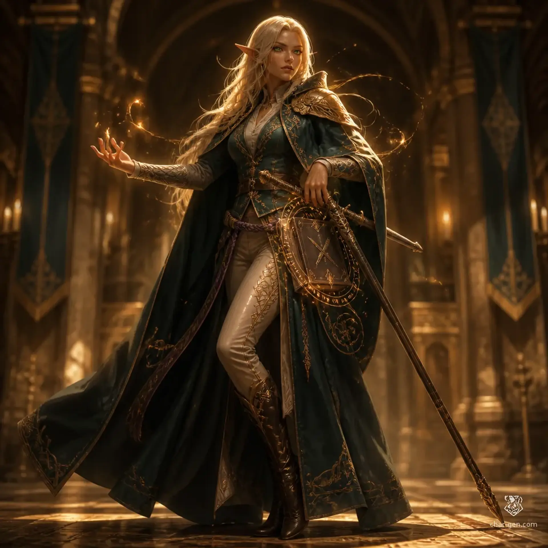 Aerilyn - AI-generated fantasy Character