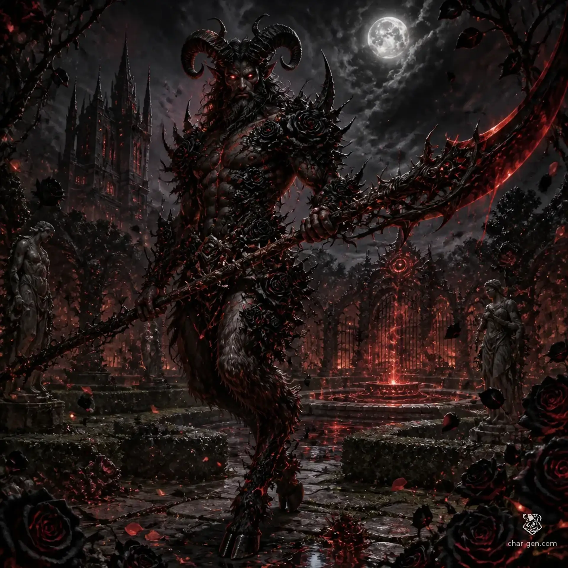 The Infiltrator - AI-generated fantasy Monster