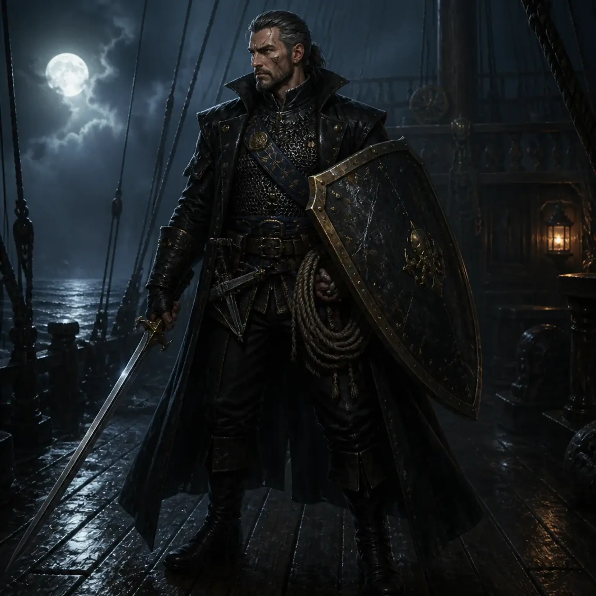 Noah - AI-generated fantasy Character