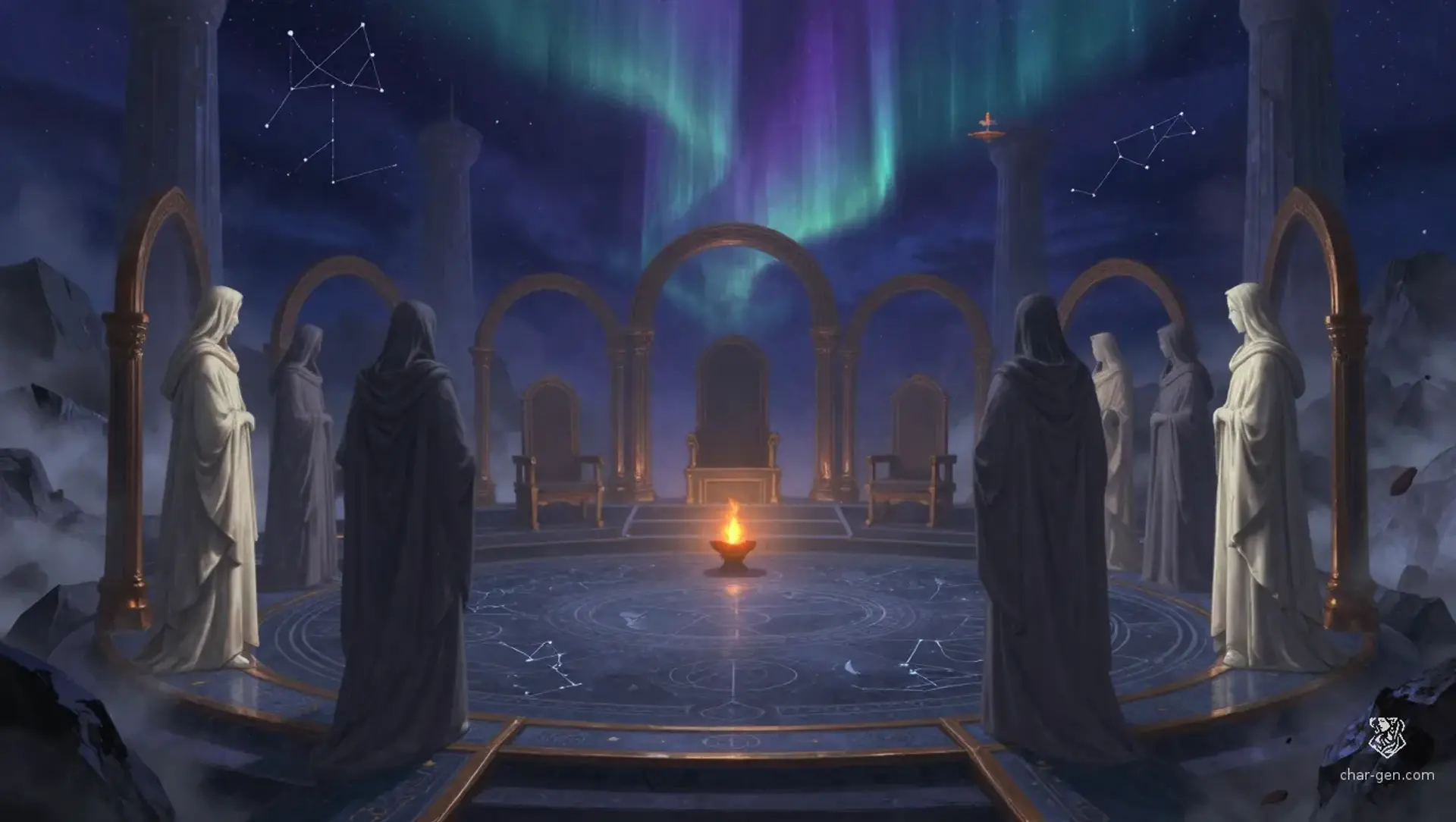 The Assembly of the Distant Thrones