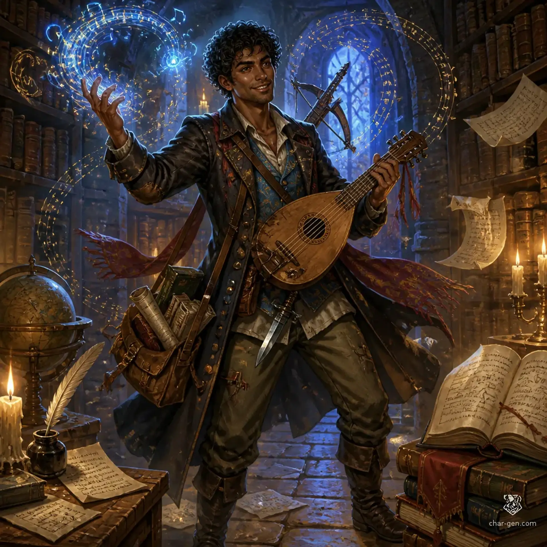 Sethis Adebayo - AI-generated fantasy Character