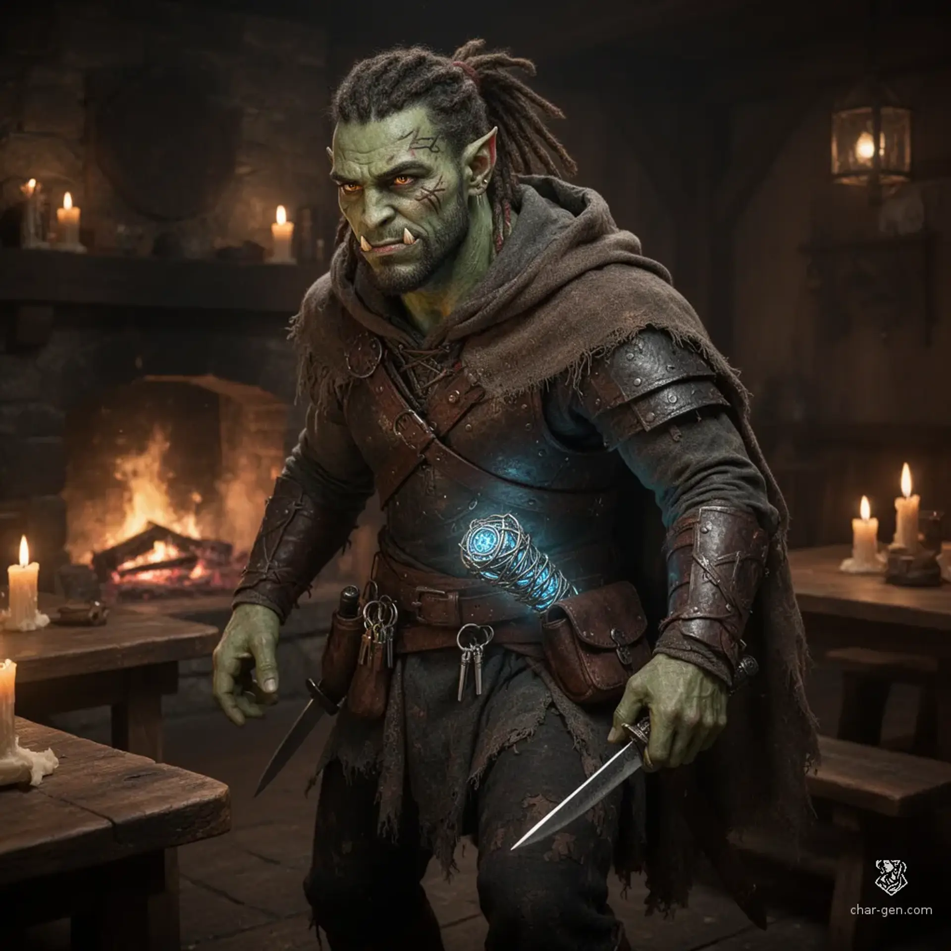 Gorun Vash - AI-generated fantasy NPC