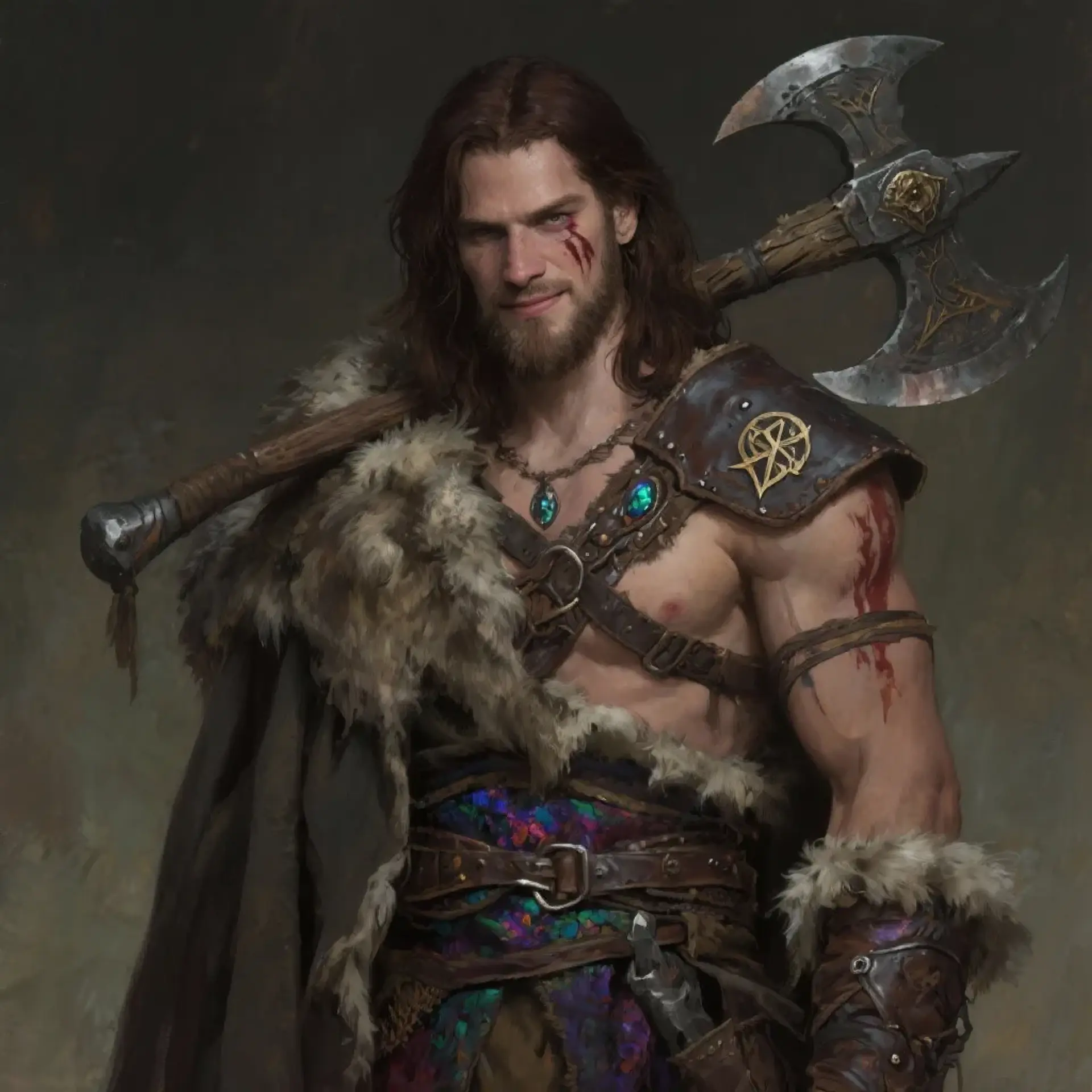 Korran Velsun - AI-generated fantasy NPC