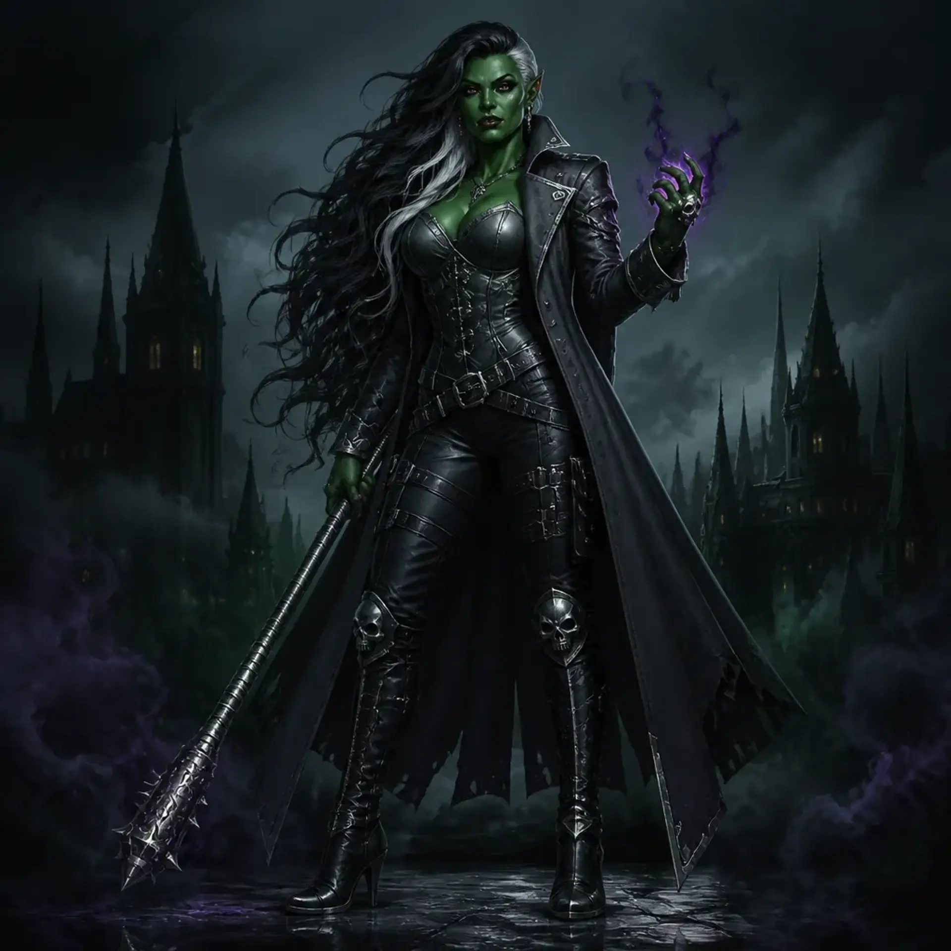 Vola Blackhand - AI-generated fantasy Character