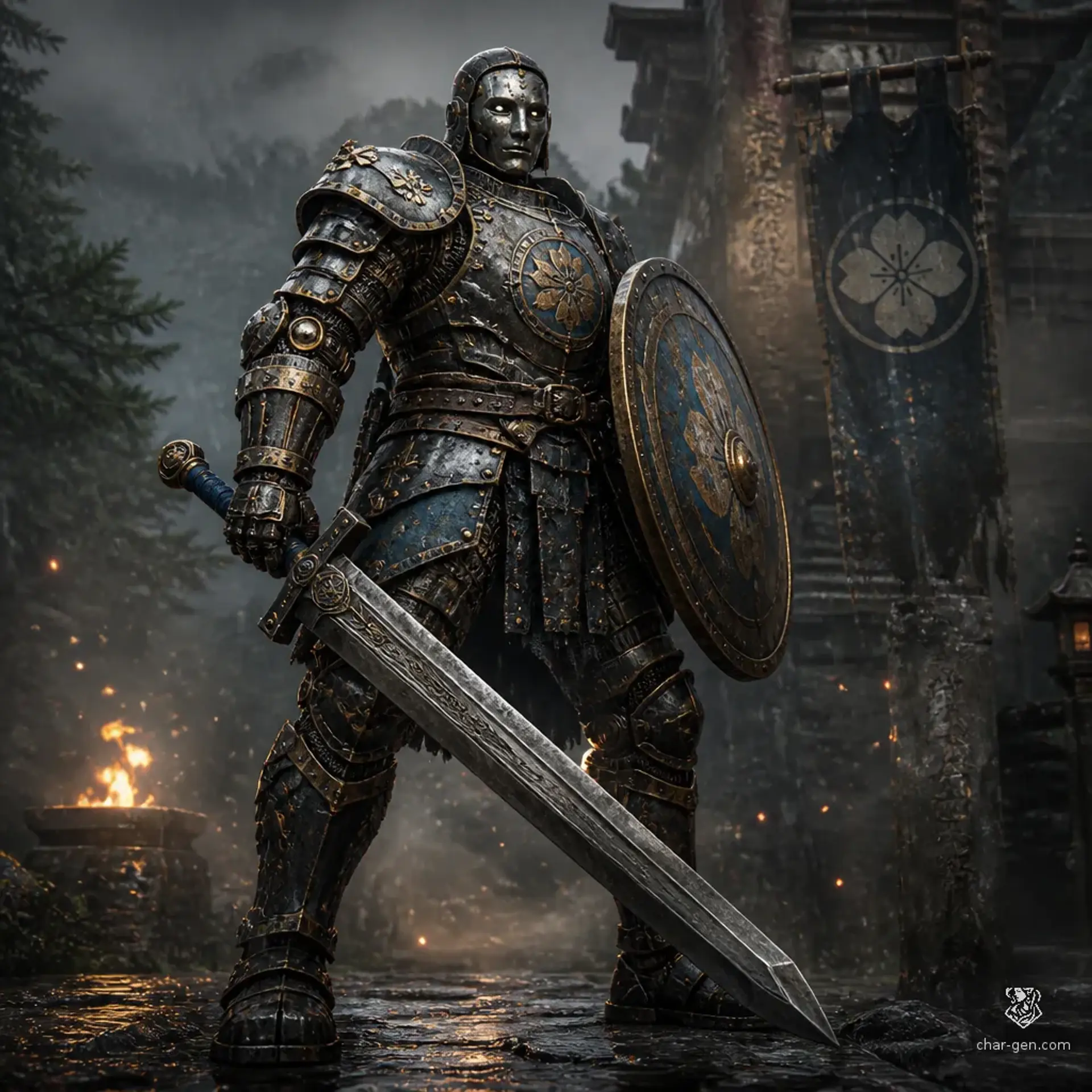 Kaisen - AI-generated fantasy Character