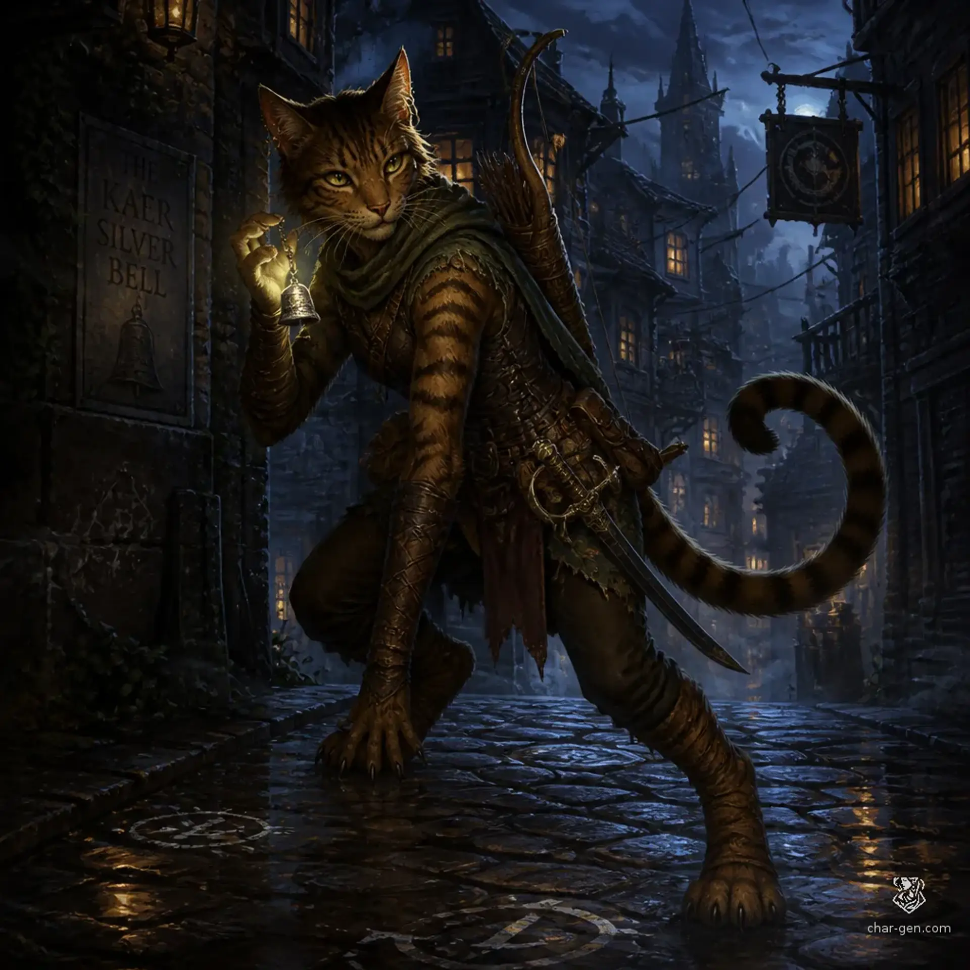 Zira Whisperclaw - AI-generated fantasy Character