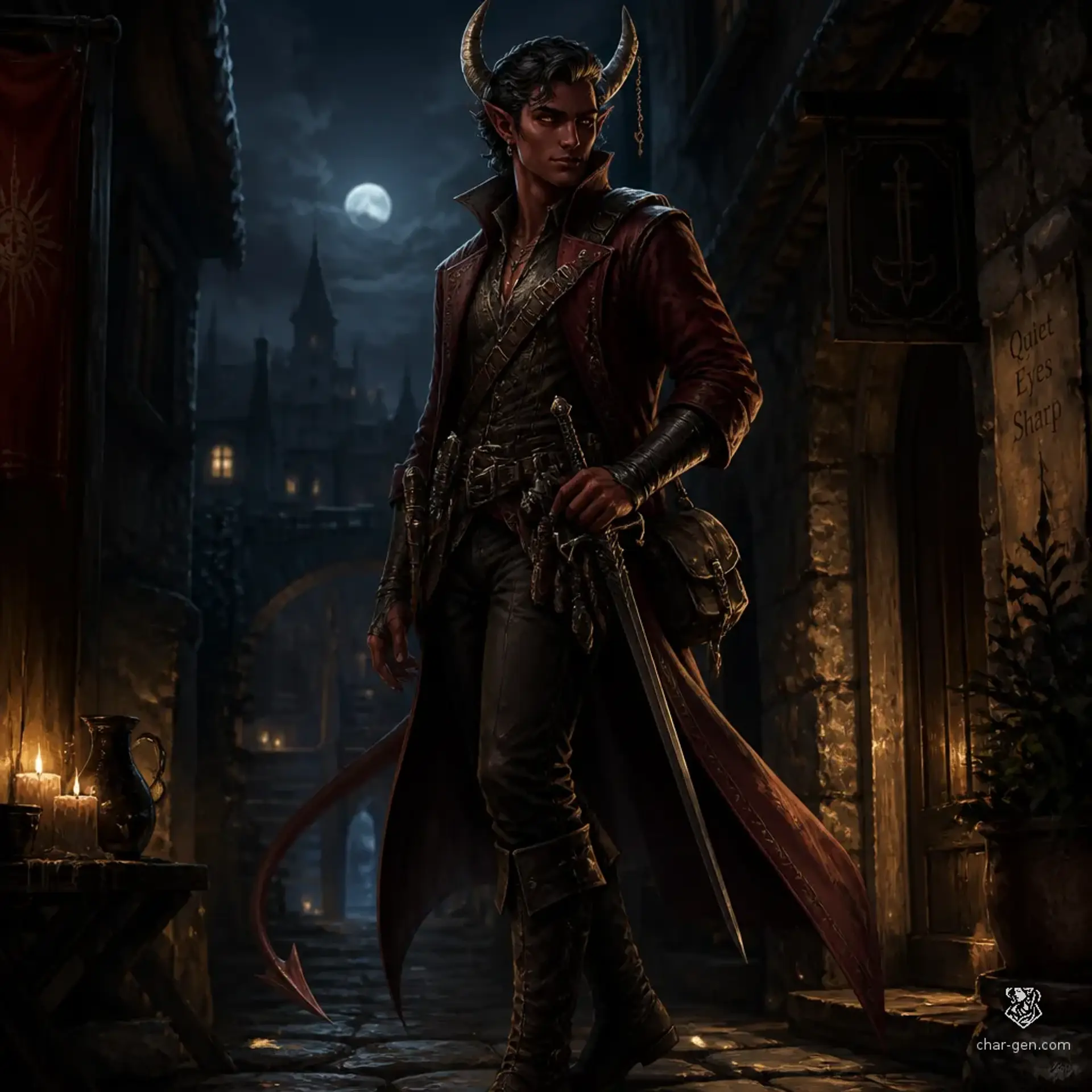 Areni Tavakuri - AI-generated fantasy Character