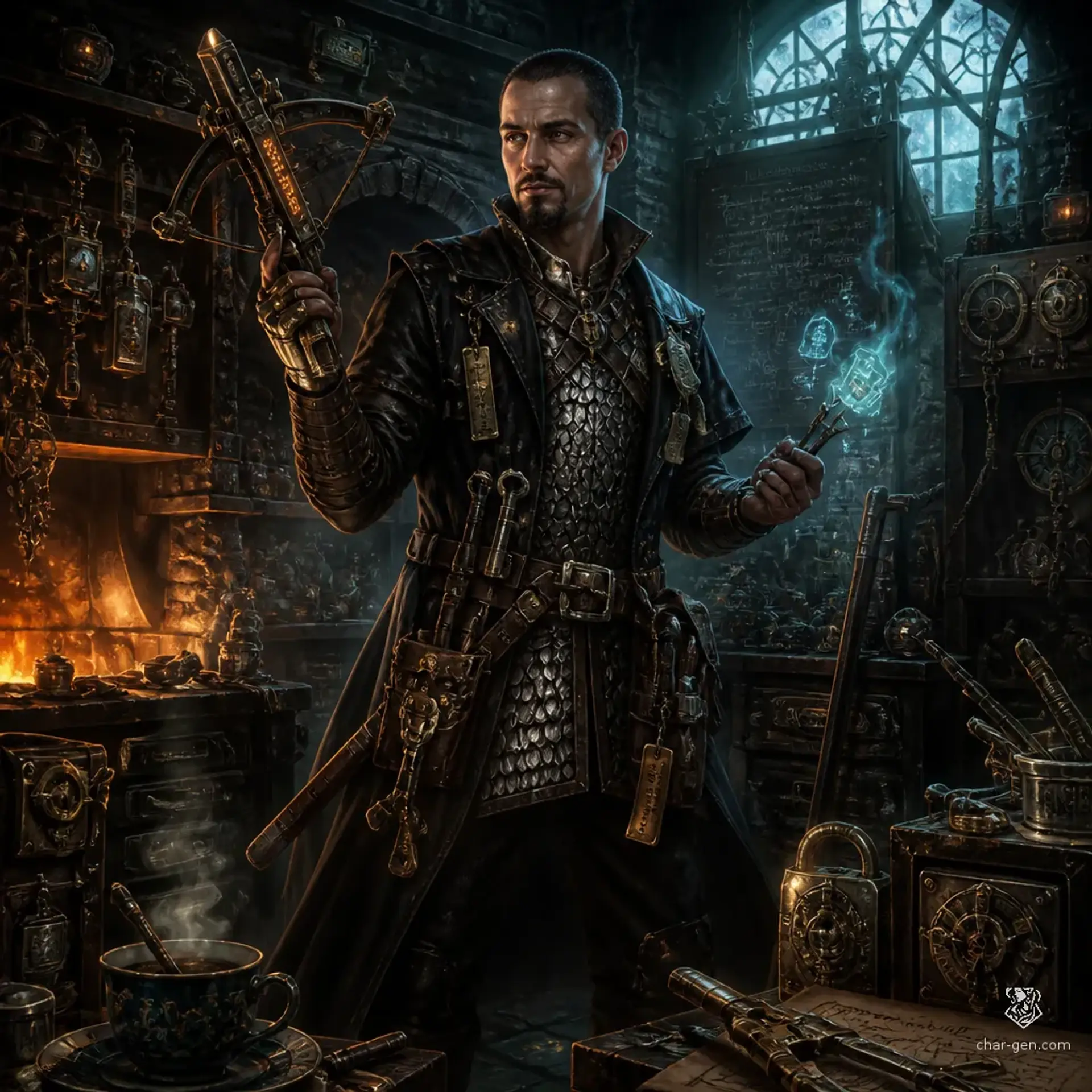 Vox - AI-generated fantasy Character