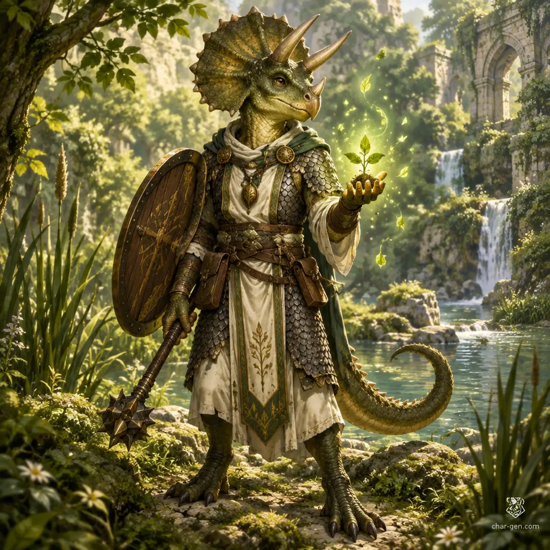 Arihual - AI-generated fantasy Character