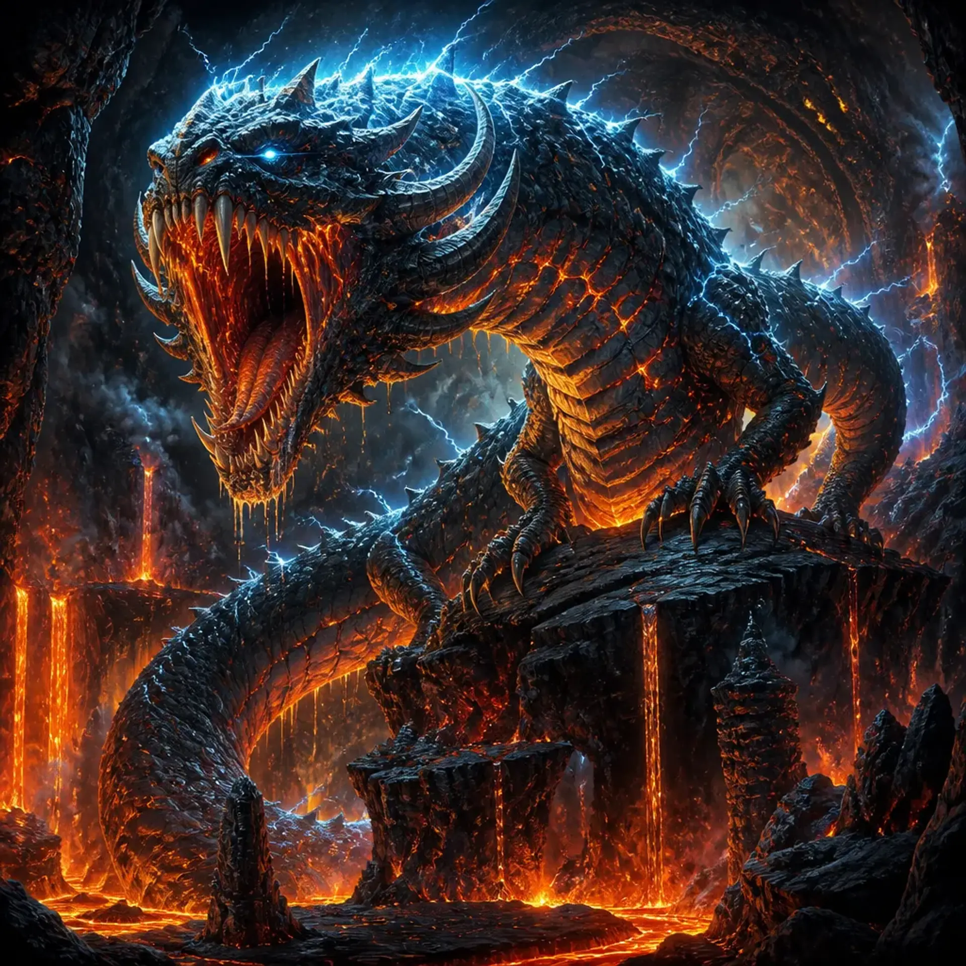 Volcanic Behir
