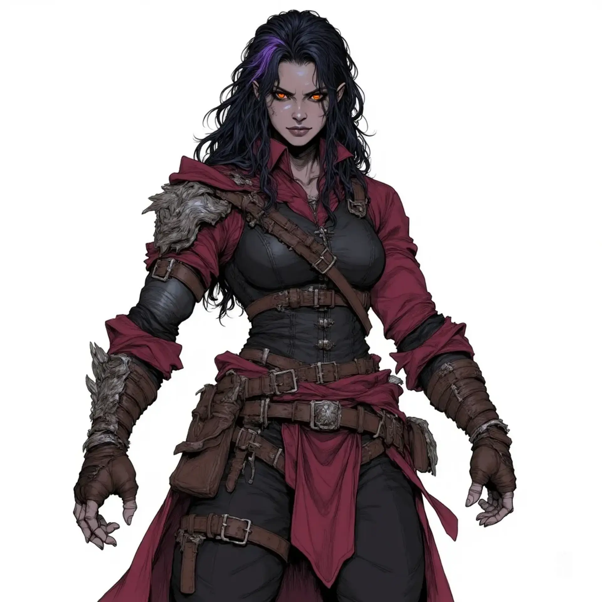 Mara Vex'zirah - AI-generated fantasy NPC