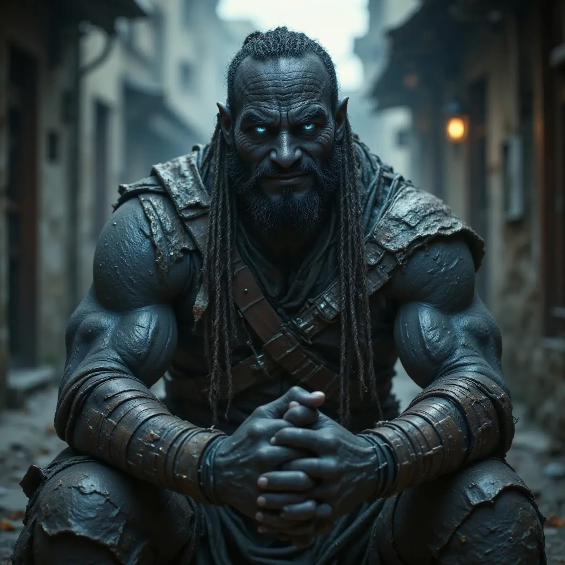 Garruk Slatemeat - AI-generated fantasy NPC