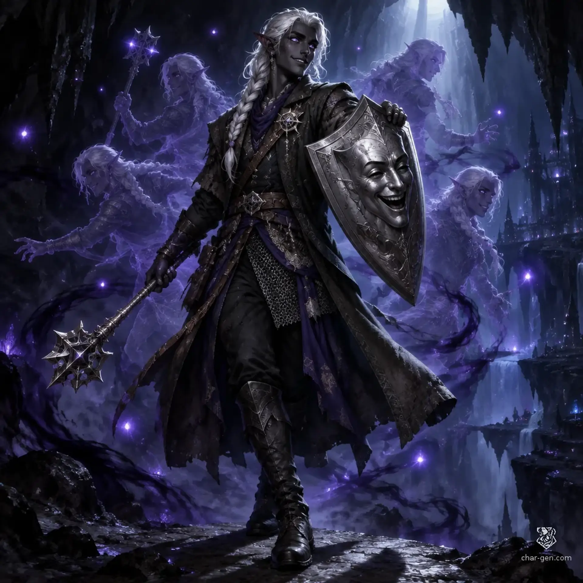Keldrin - AI-generated fantasy Character