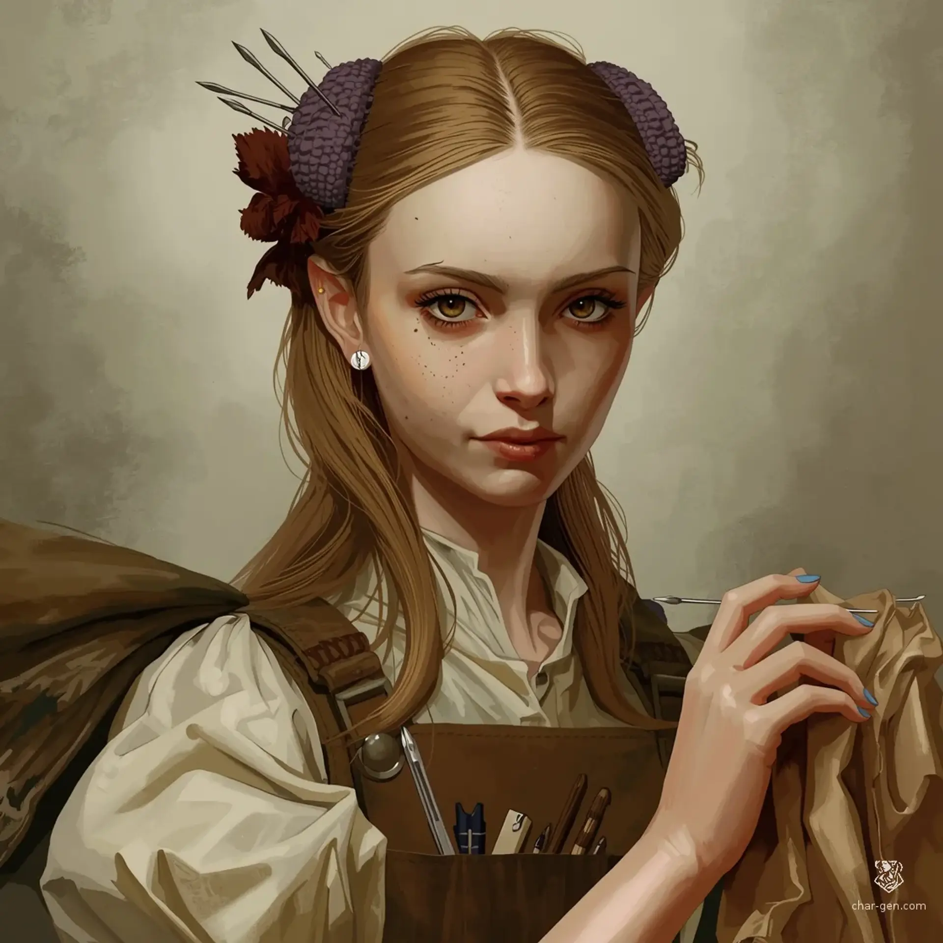 Chloe Frenden - AI-generated fantasy NPC