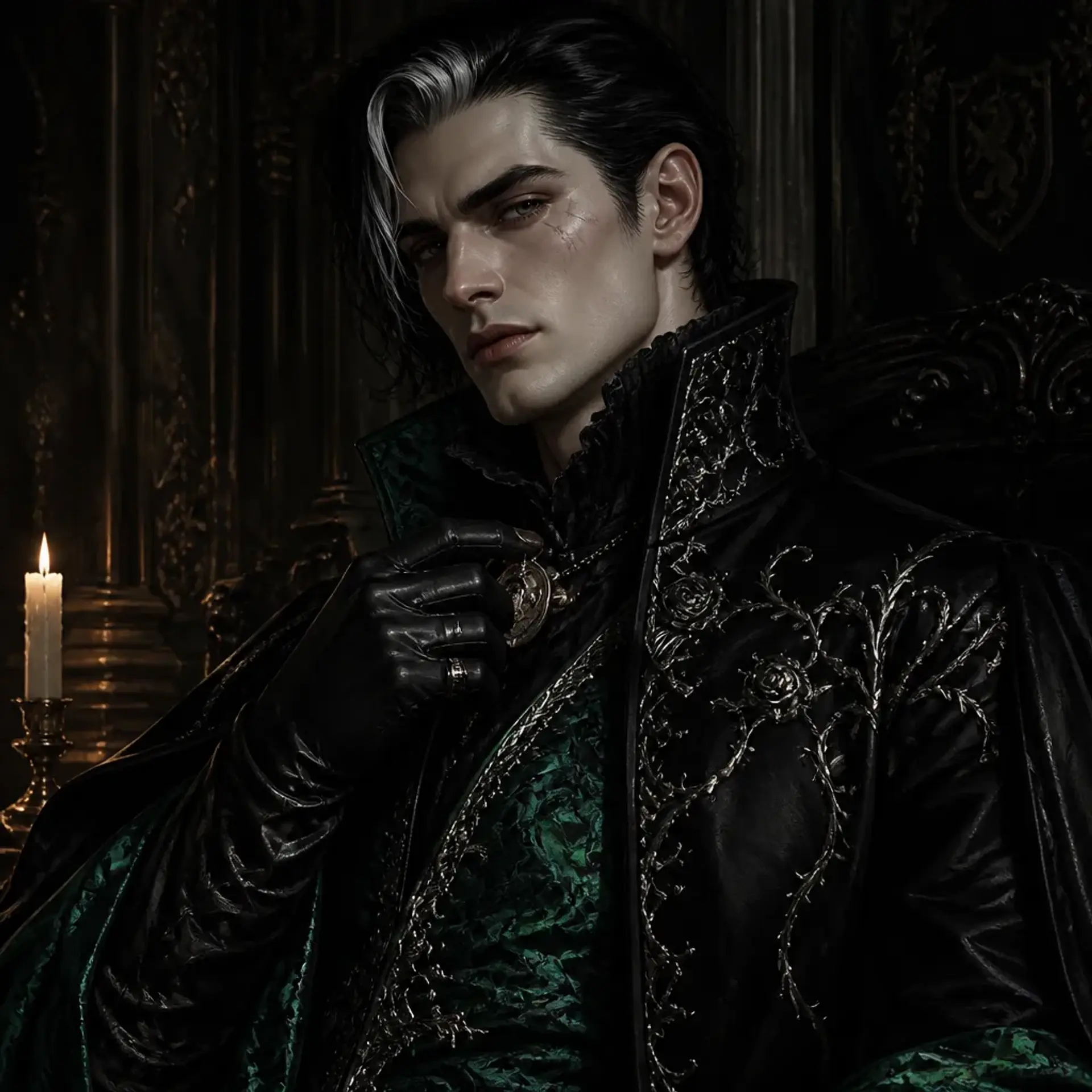 Corven Veyrun - AI-generated fantasy NPC