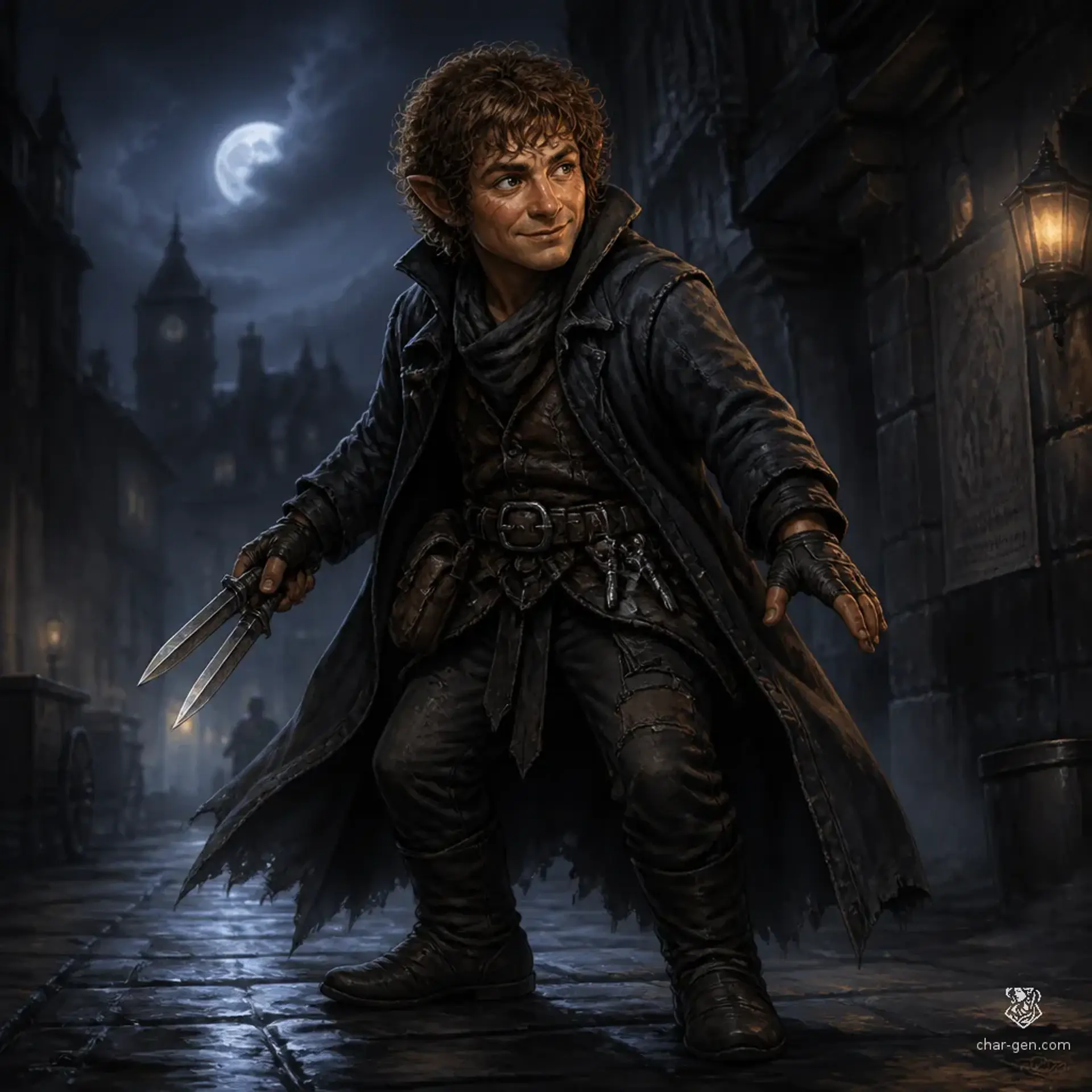 Joe Mha Mha - AI-generated fantasy Character