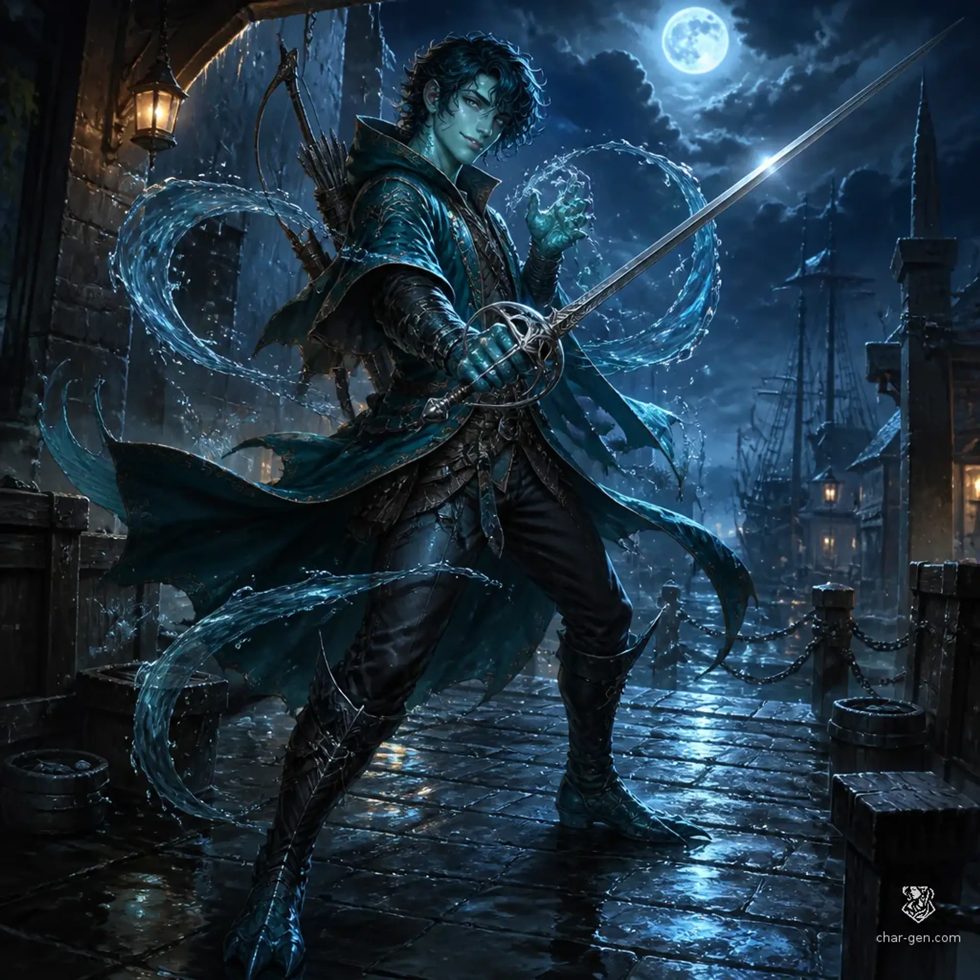 Jameson - AI-generated fantasy Character