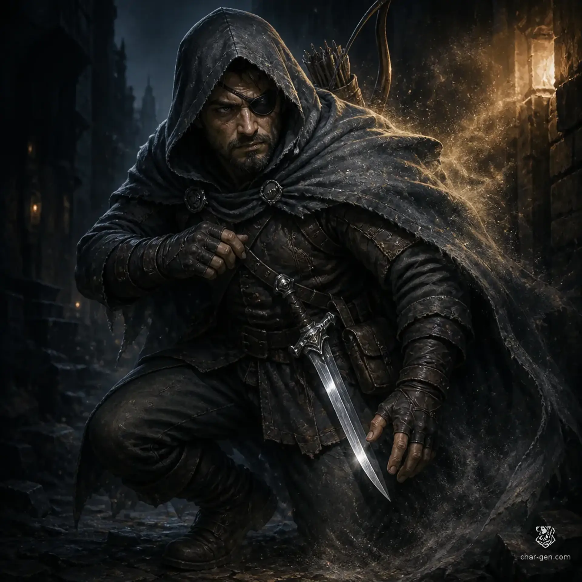 Doughtis - AI-generated fantasy Character