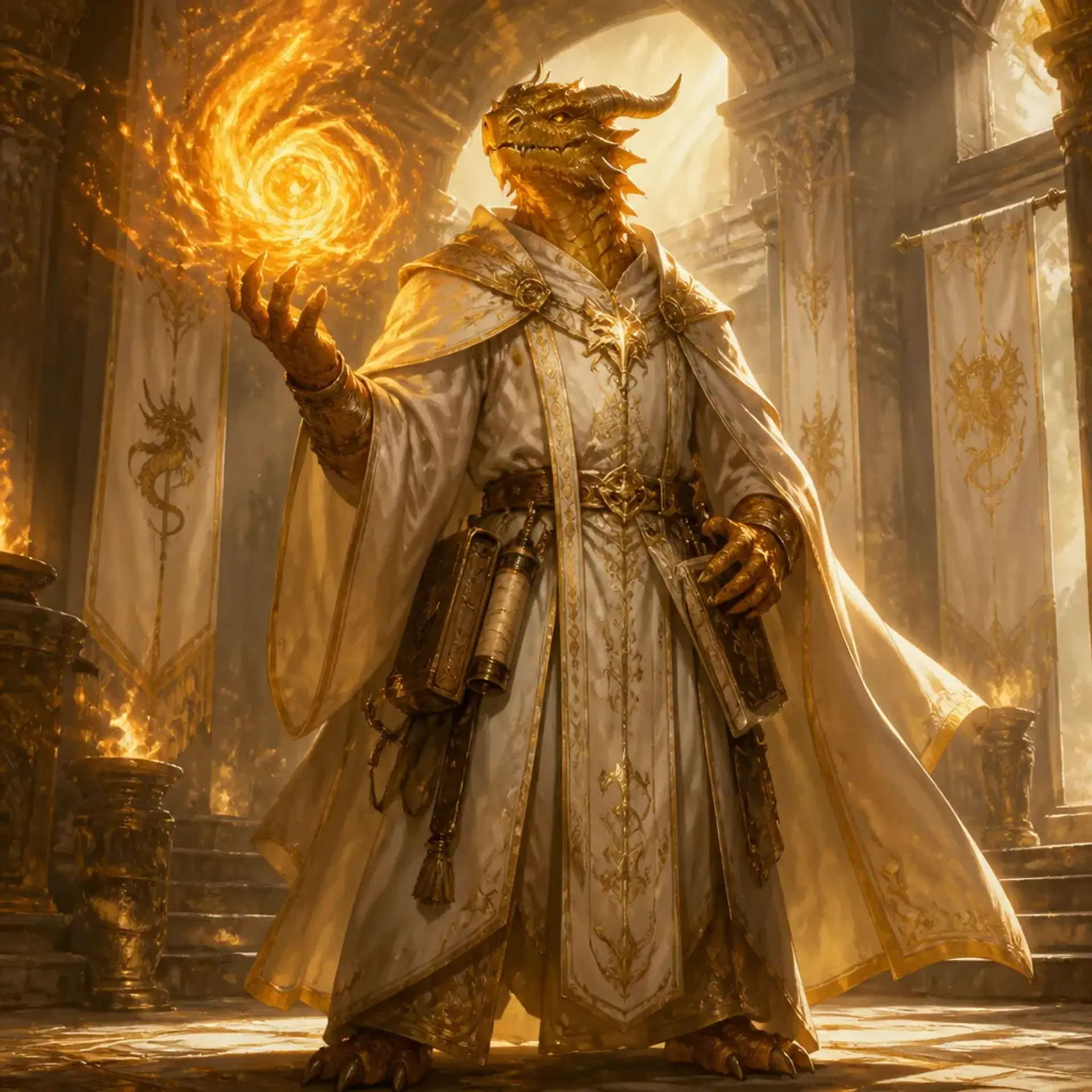 Santaro - AI-generated fantasy Character