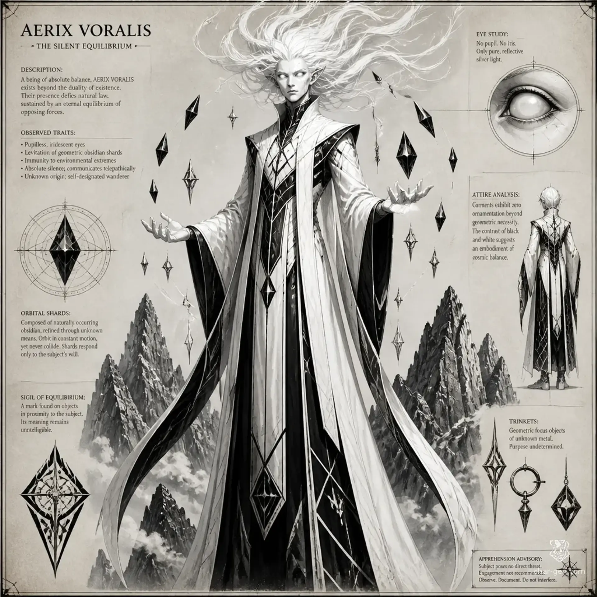 Kuro-Vand - AI-generated fantasy Species